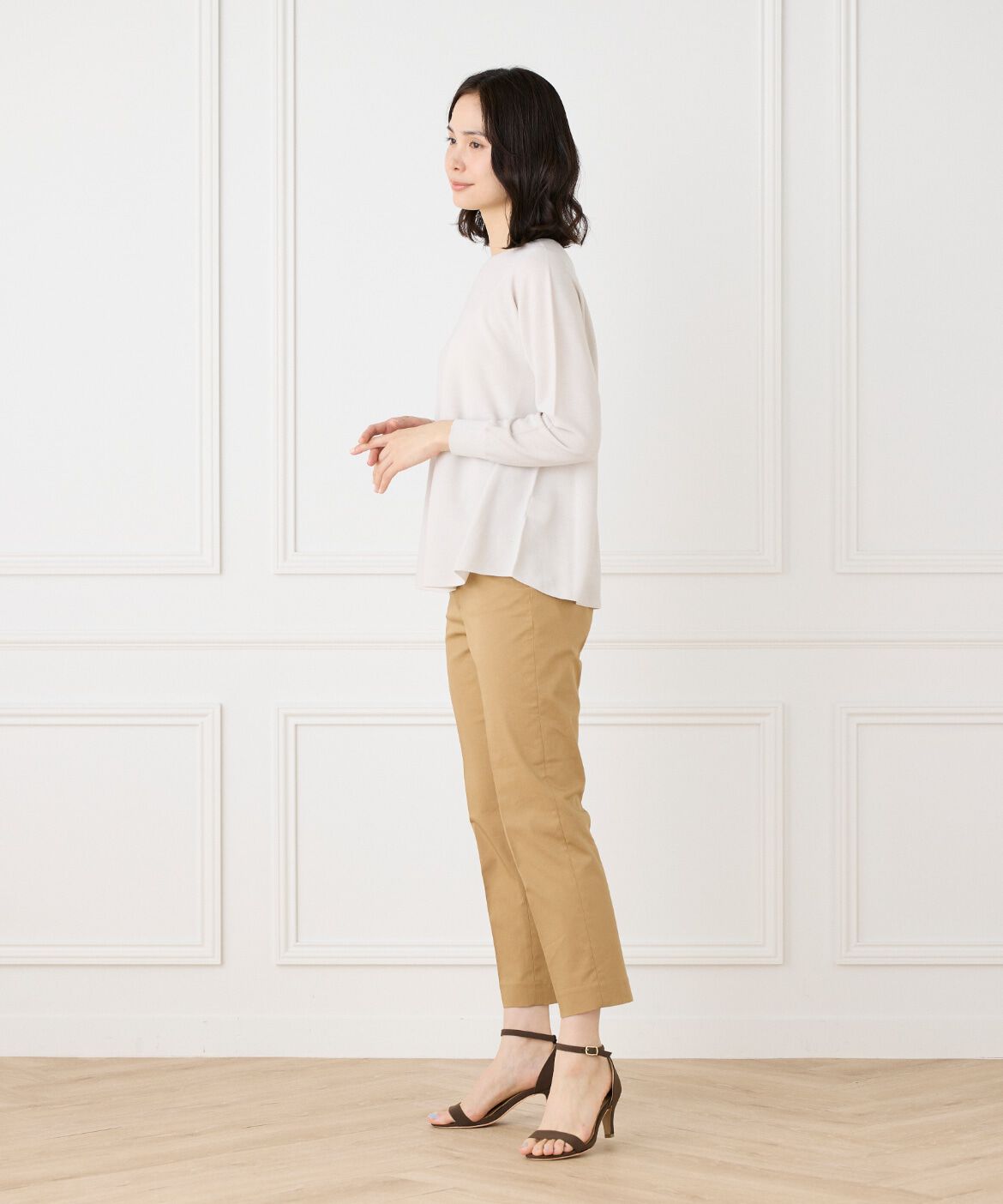 DAY by DAY it&rsquo;s international「ホールガーメントクルーネックニット《Cuoo》」|ニット・セーター|