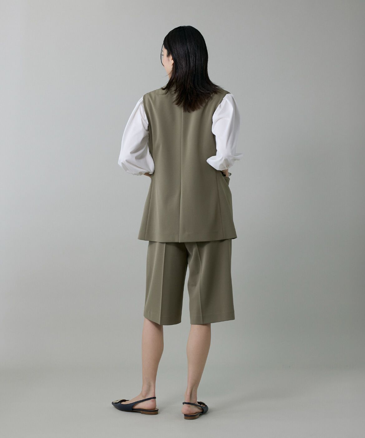 INED「大人ハーフパンツ」|キュロット|