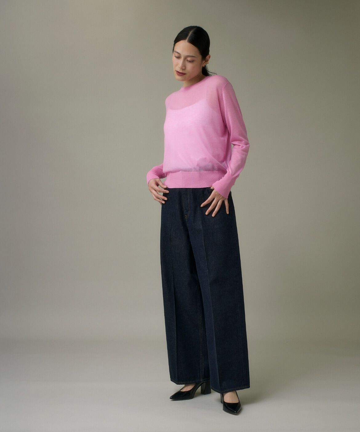 DAY by DAY it&rsquo;s international「クルーネックニットプルオーバー《Melty air wool》」|ニット・セーター|