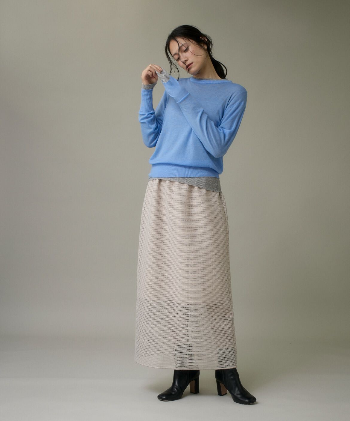 DAY by DAY it&rsquo;s international「クルーネックニットプルオーバー《Melty air wool》」|ニット・セーター|