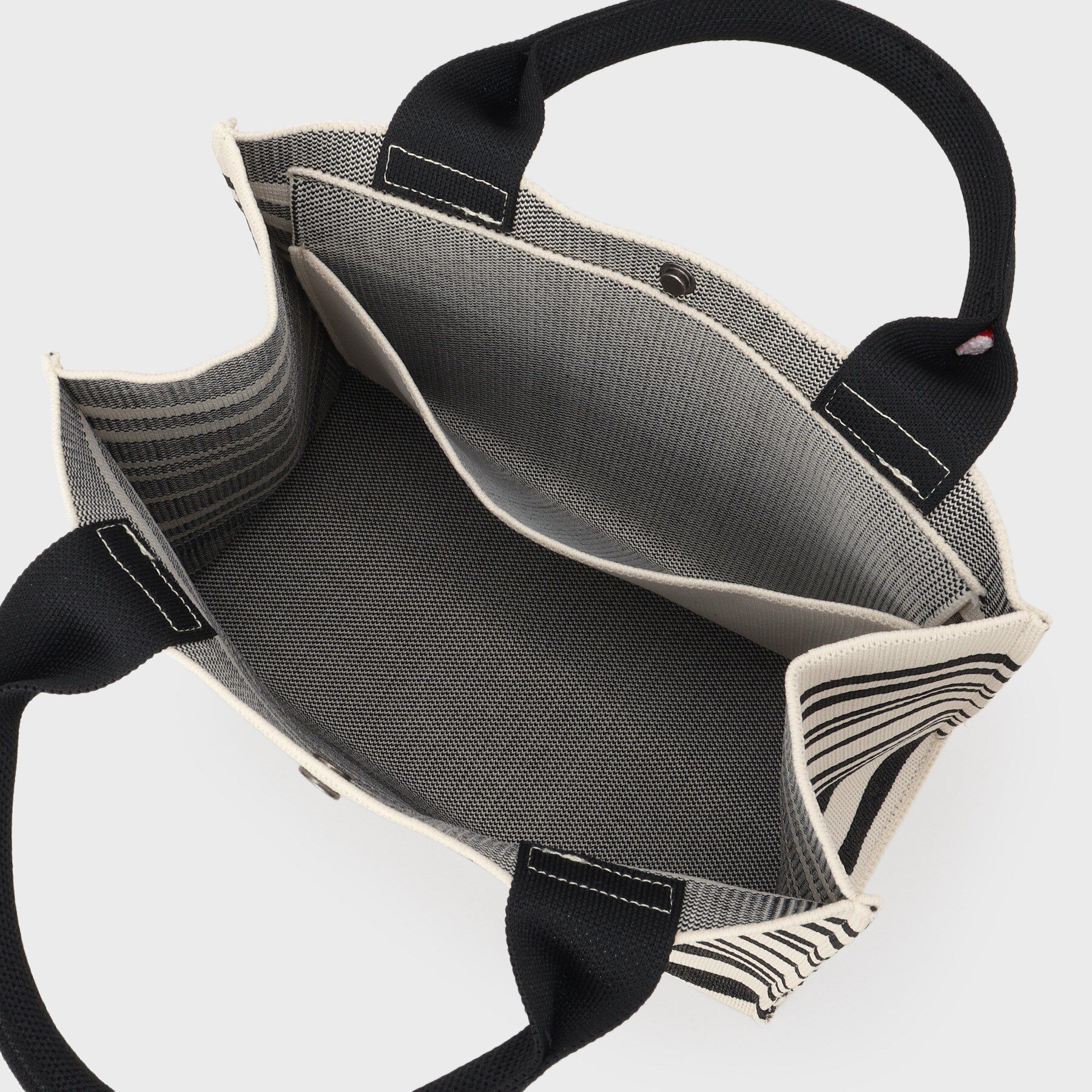 COUP DE CHANCE「トーンリズムニット／大人ボーダー柄／ニットバック」|トートバッグ|