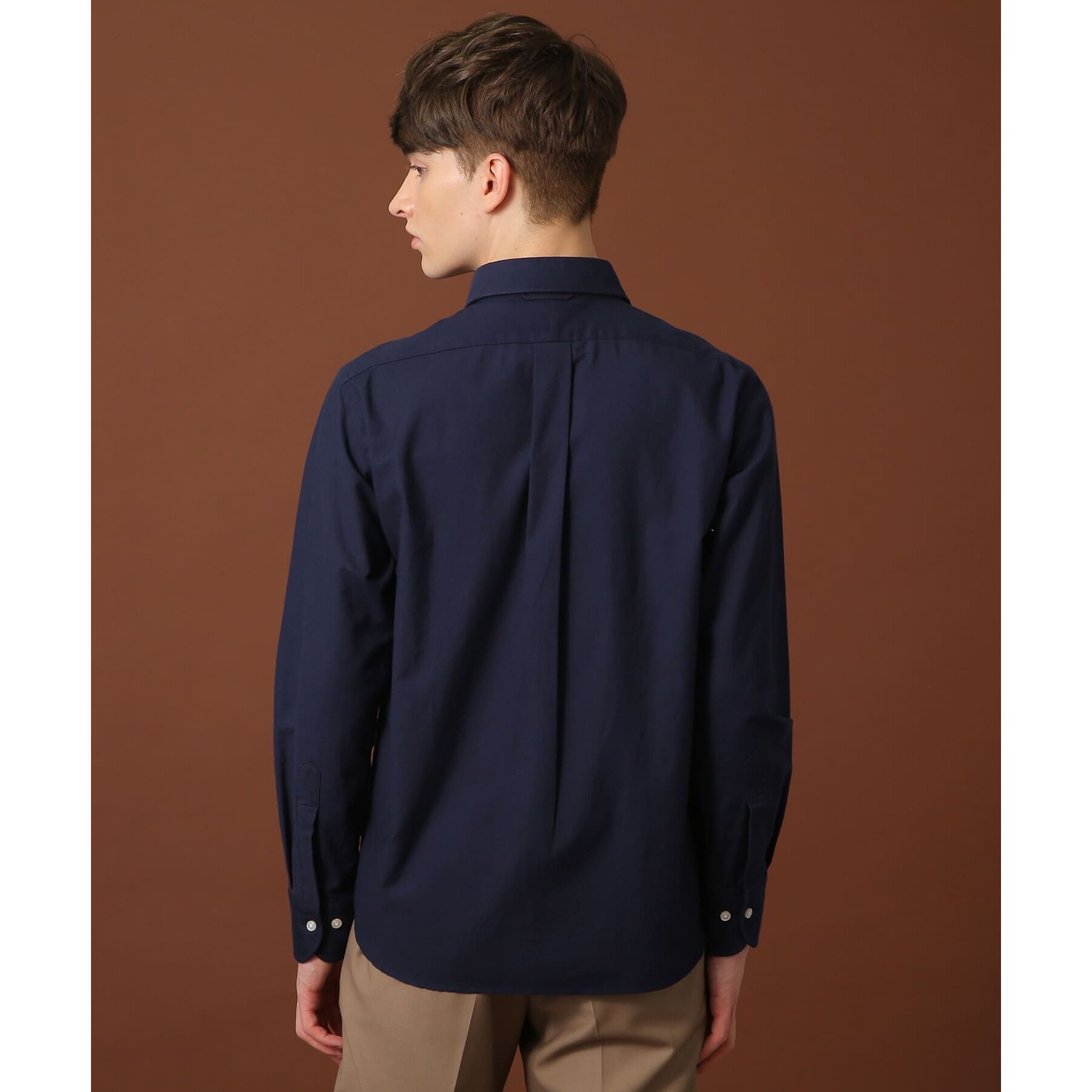 DRESSTERIOR「オックスフォード ラウンドカラーシャツ」|シャツ・ブラウス|