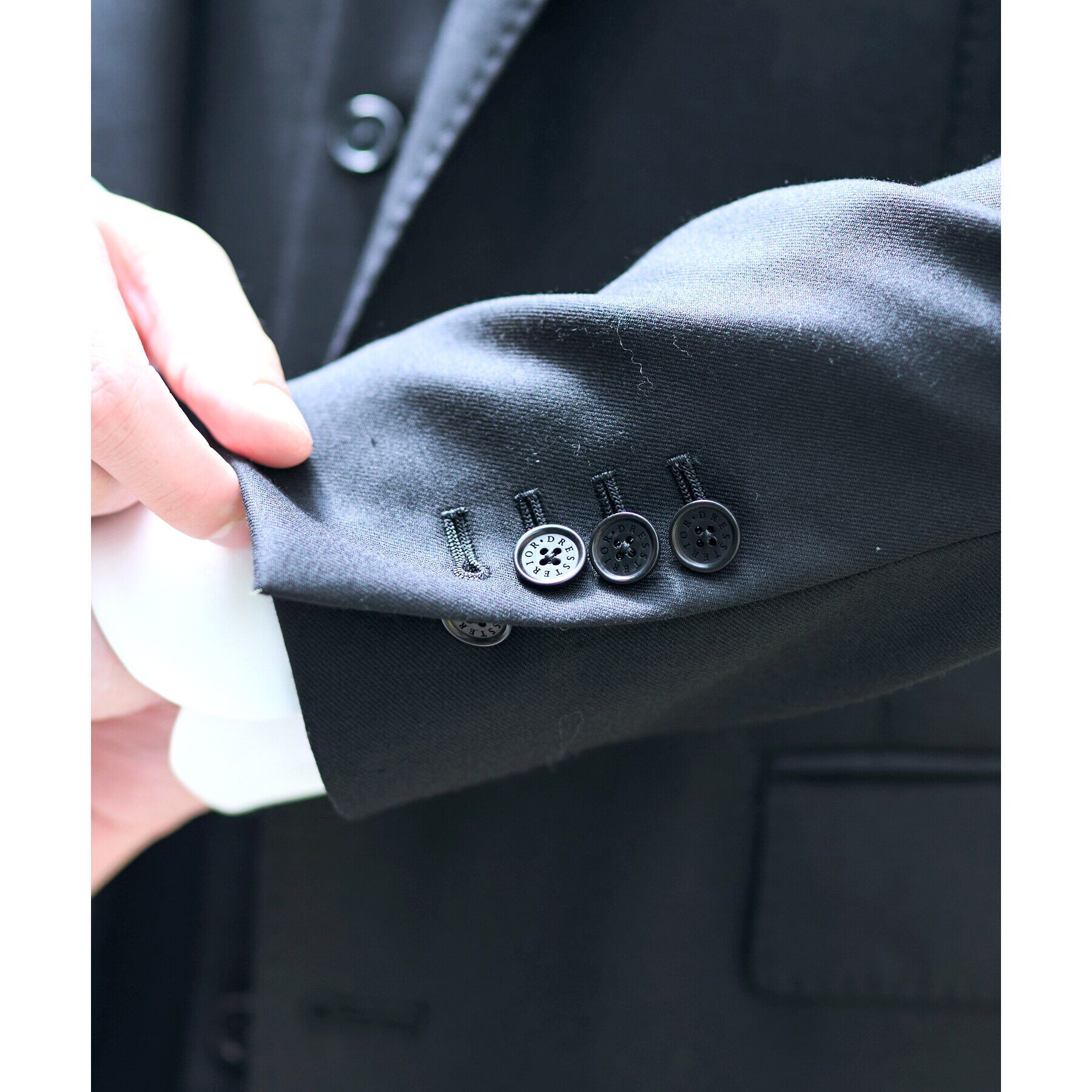 DRESSTERIOR「【セットアップ可】Super100&rsquo;s スリーピース SET UP ジャケット」|テーラードジャケット|