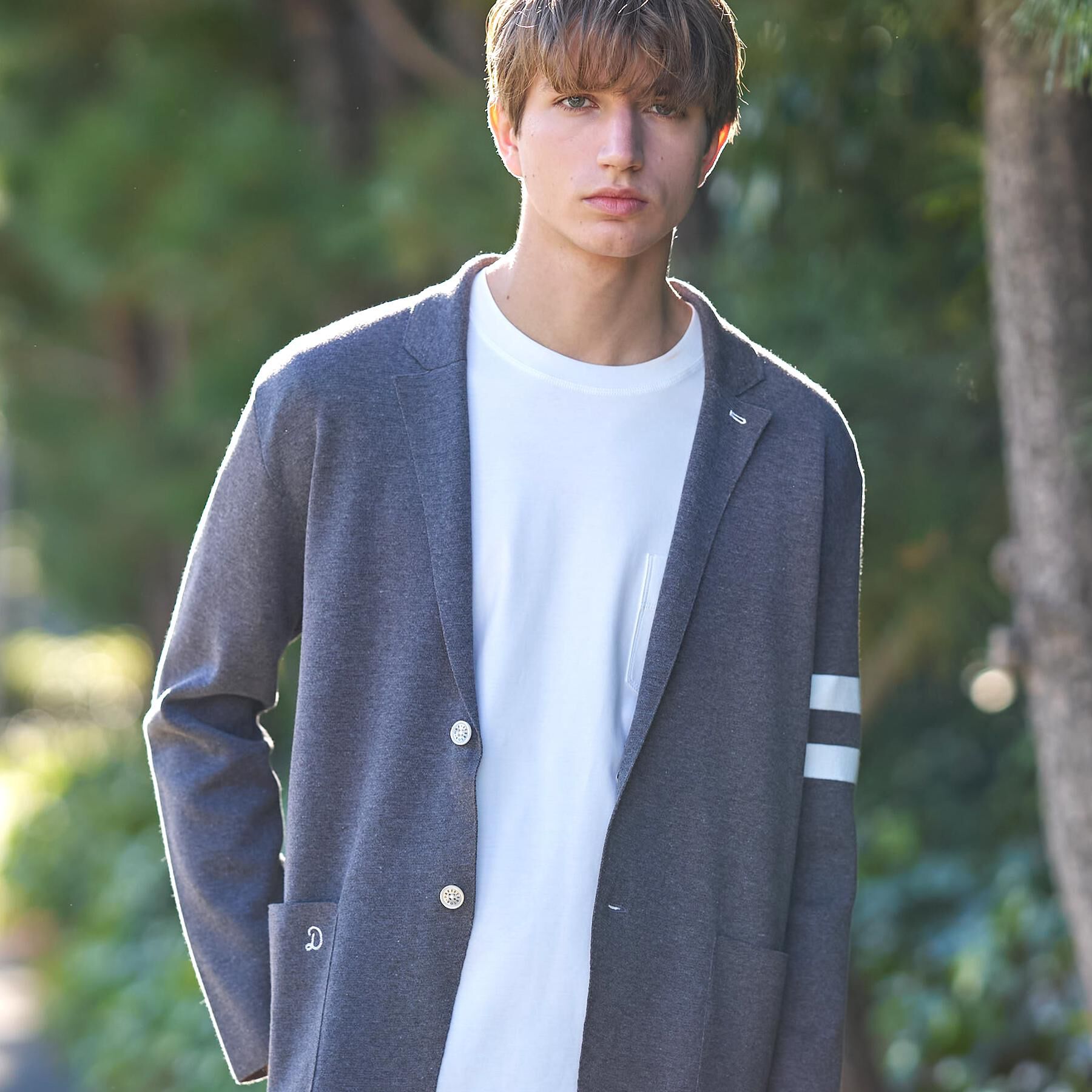 DRESSTERIOR「【ウォッシャブル】スプリング ニットジャケット」|カーディガン|