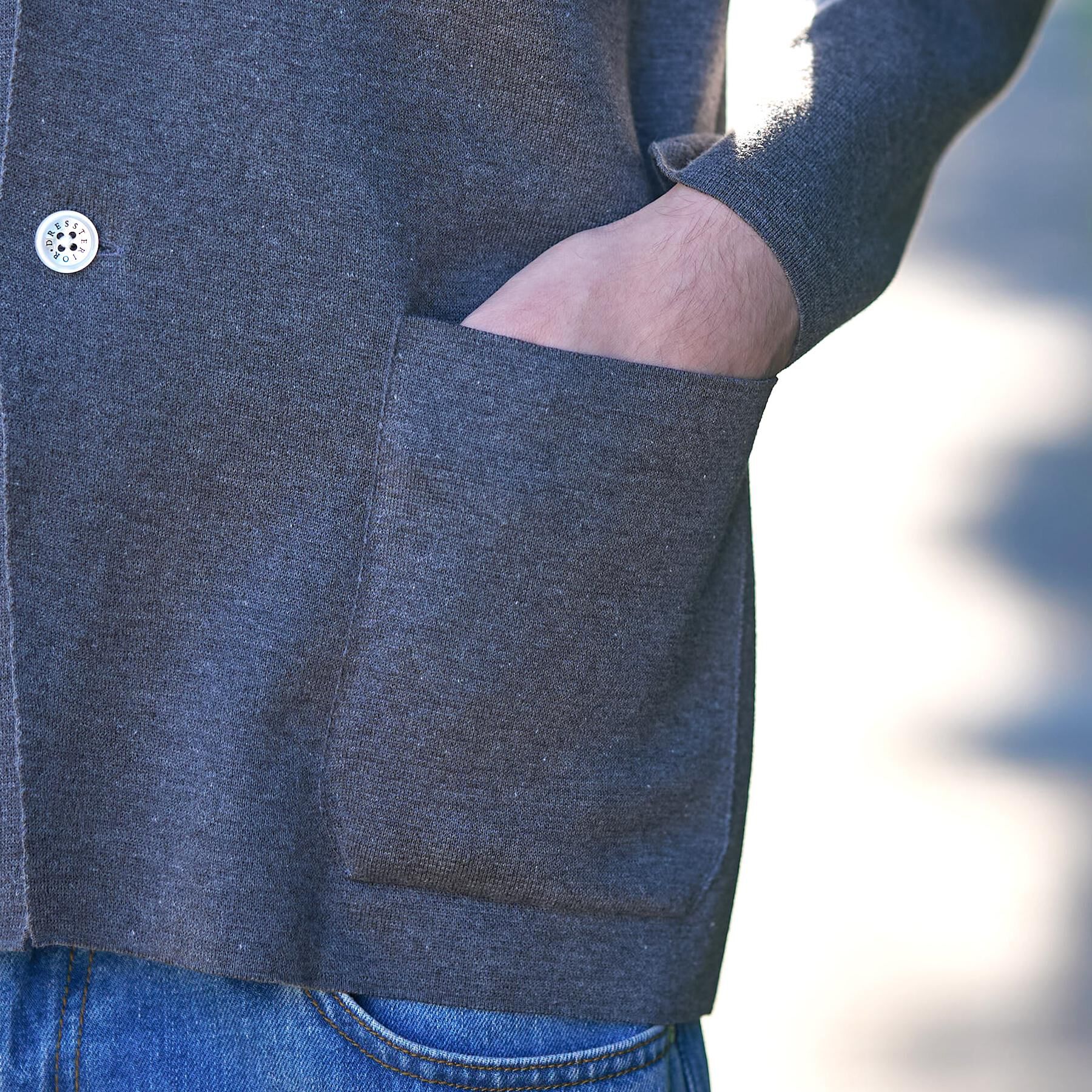 DRESSTERIOR「【ウォッシャブル】スプリング ニットジャケット」|カーディガン|