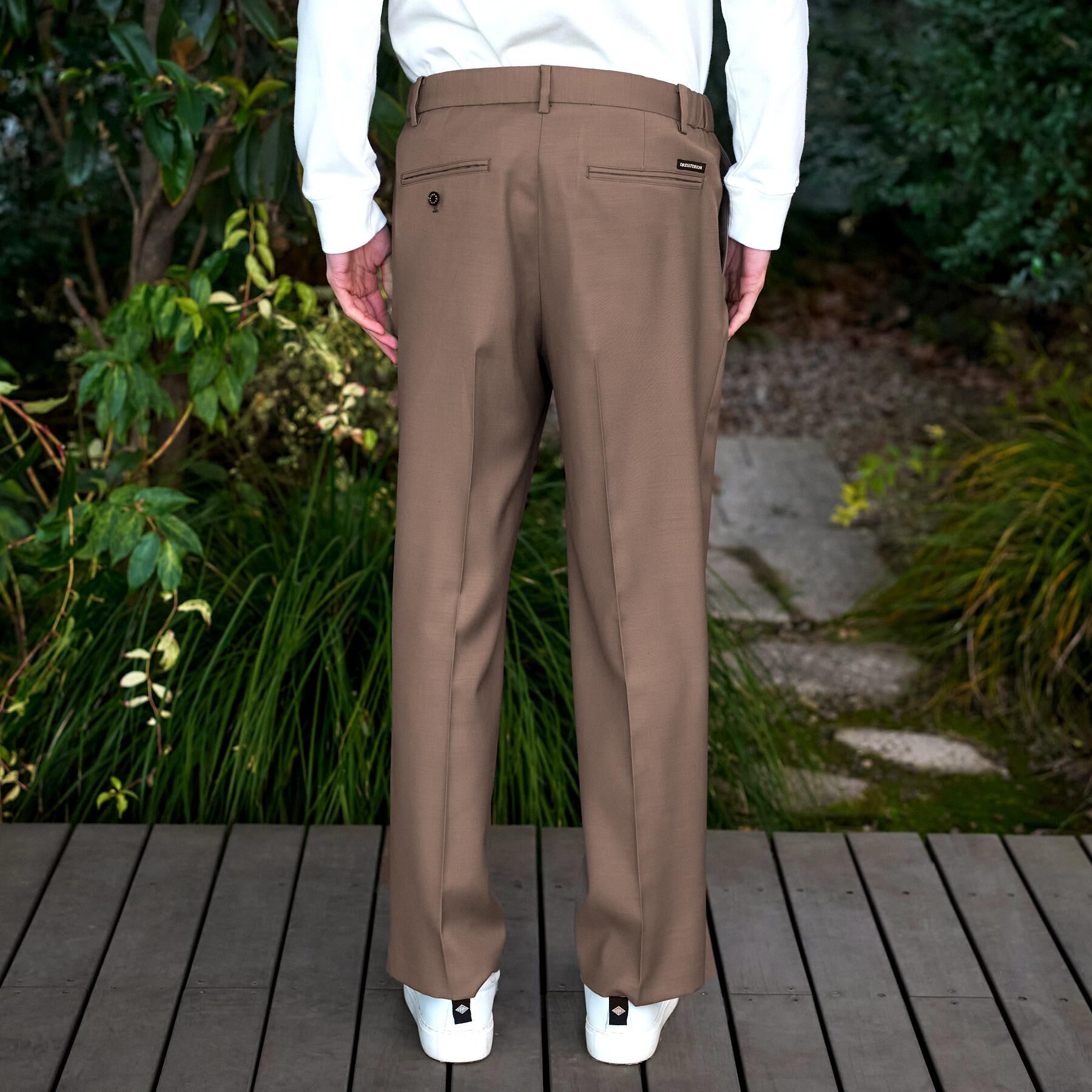 DRESSTERIOR「【ウォッシャブル】サイドゴア ワンタックワイドパンツ」|その他|