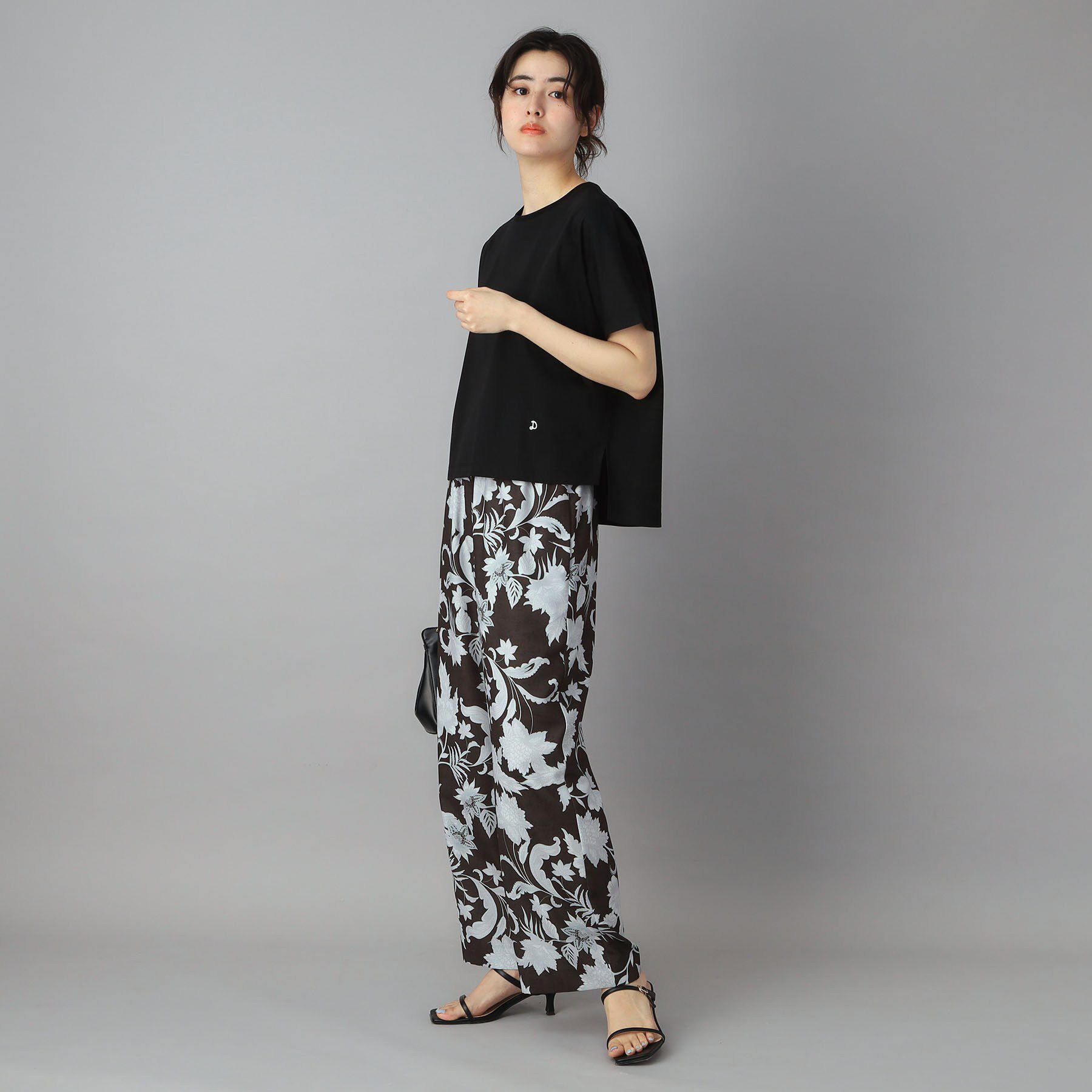 DRESSTERIOR「【接触冷感／抗菌防臭／消臭】アイスクリアコットンドルマンTシャツ」|Tシャツ・カットソー|