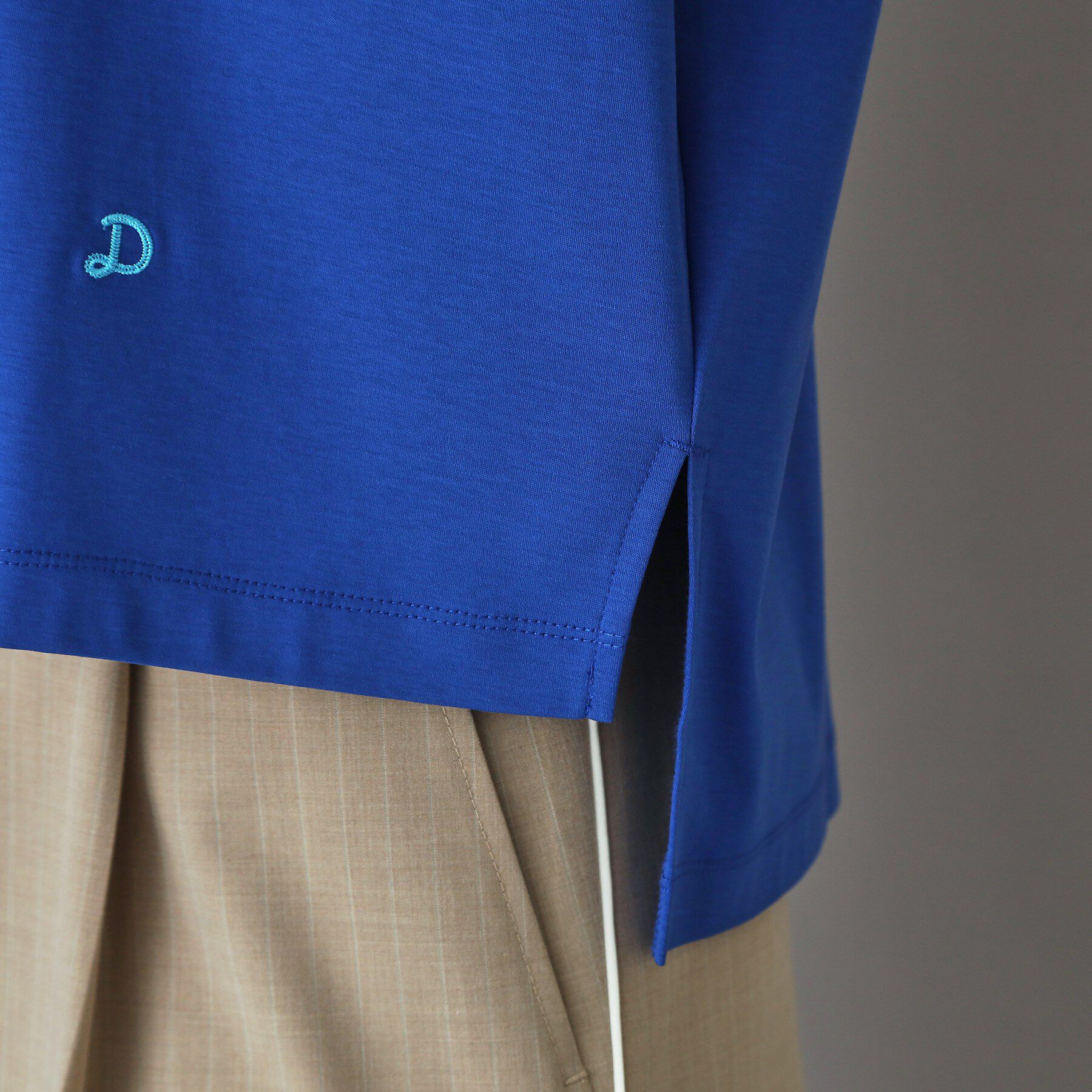 DRESSTERIOR「【接触冷感／抗菌防臭／消臭】アイスクリアコットンドルマンTシャツ」|Tシャツ・カットソー|