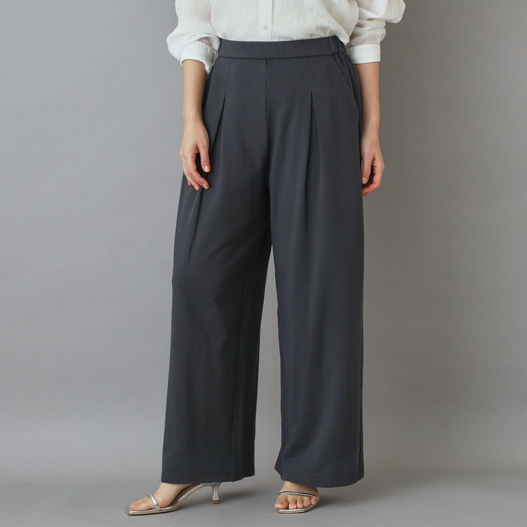 DRESSTERIOR「【セットアップ可】フレンチテリー ワイドパンツ」|その他|