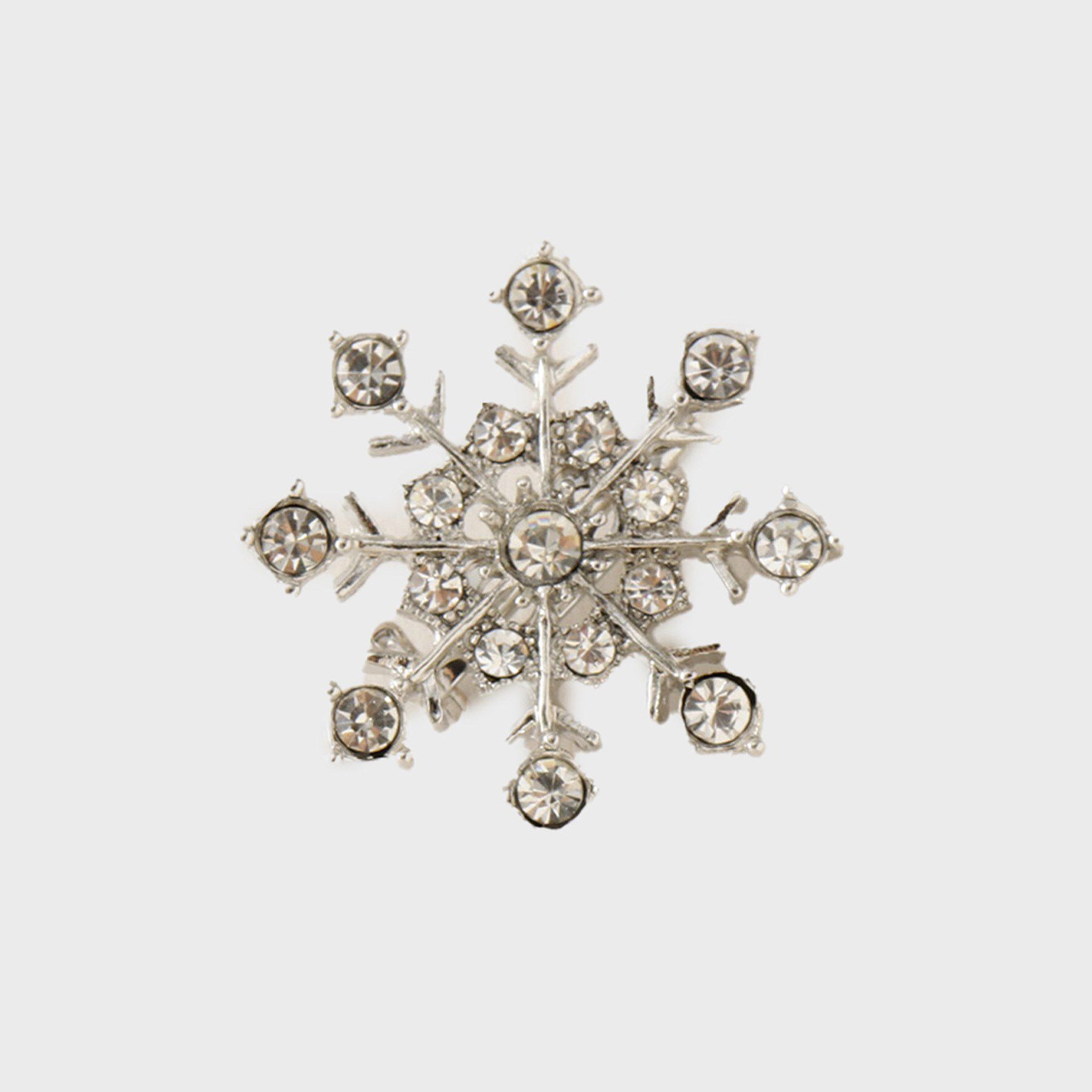 INDIVI「【華やか】モチーフブローチ」|ブローチ・コサージュ|シルバー(606)
