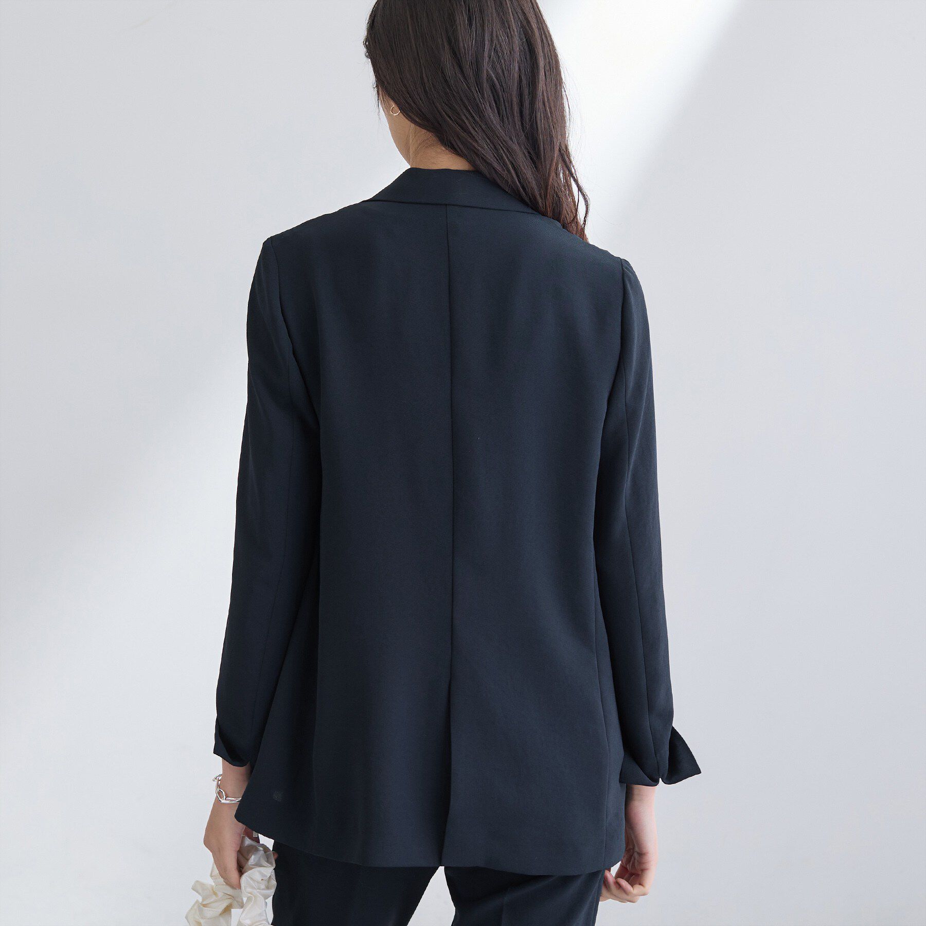 INDIVI「【洗える／多機能／SETUP可】着る日傘ダブルジャケット」|テーラードジャケット|