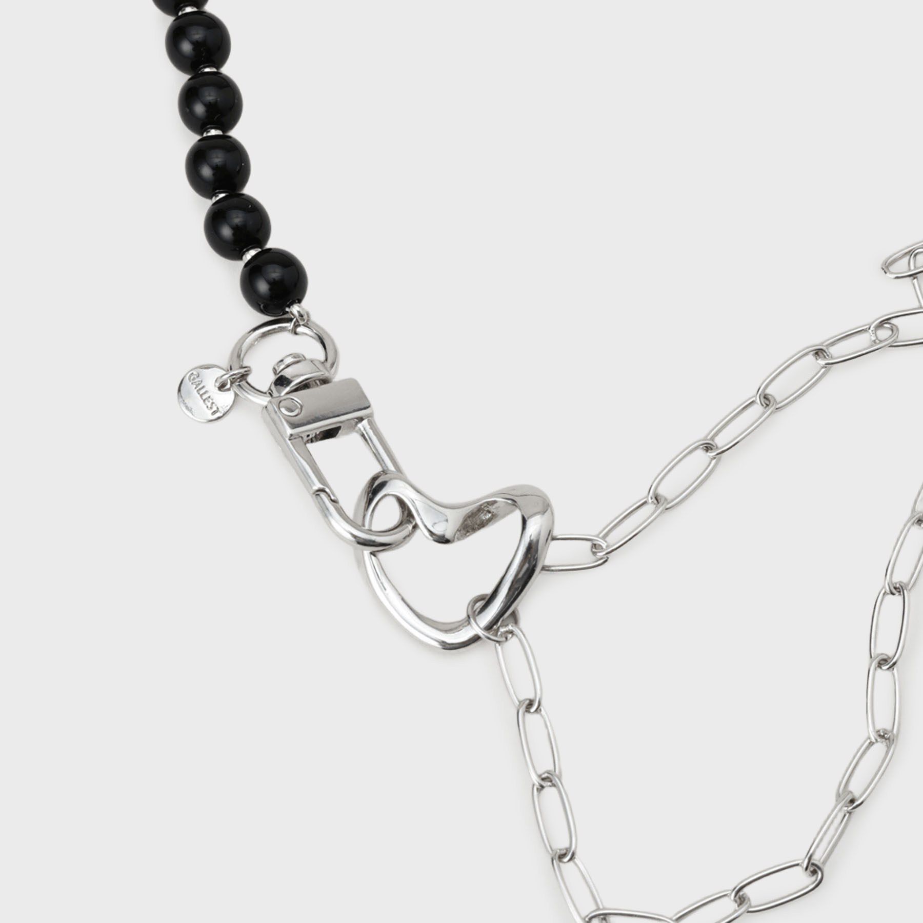 GALLEST「チェーン＆ビーズネックレス」|ネックレス|