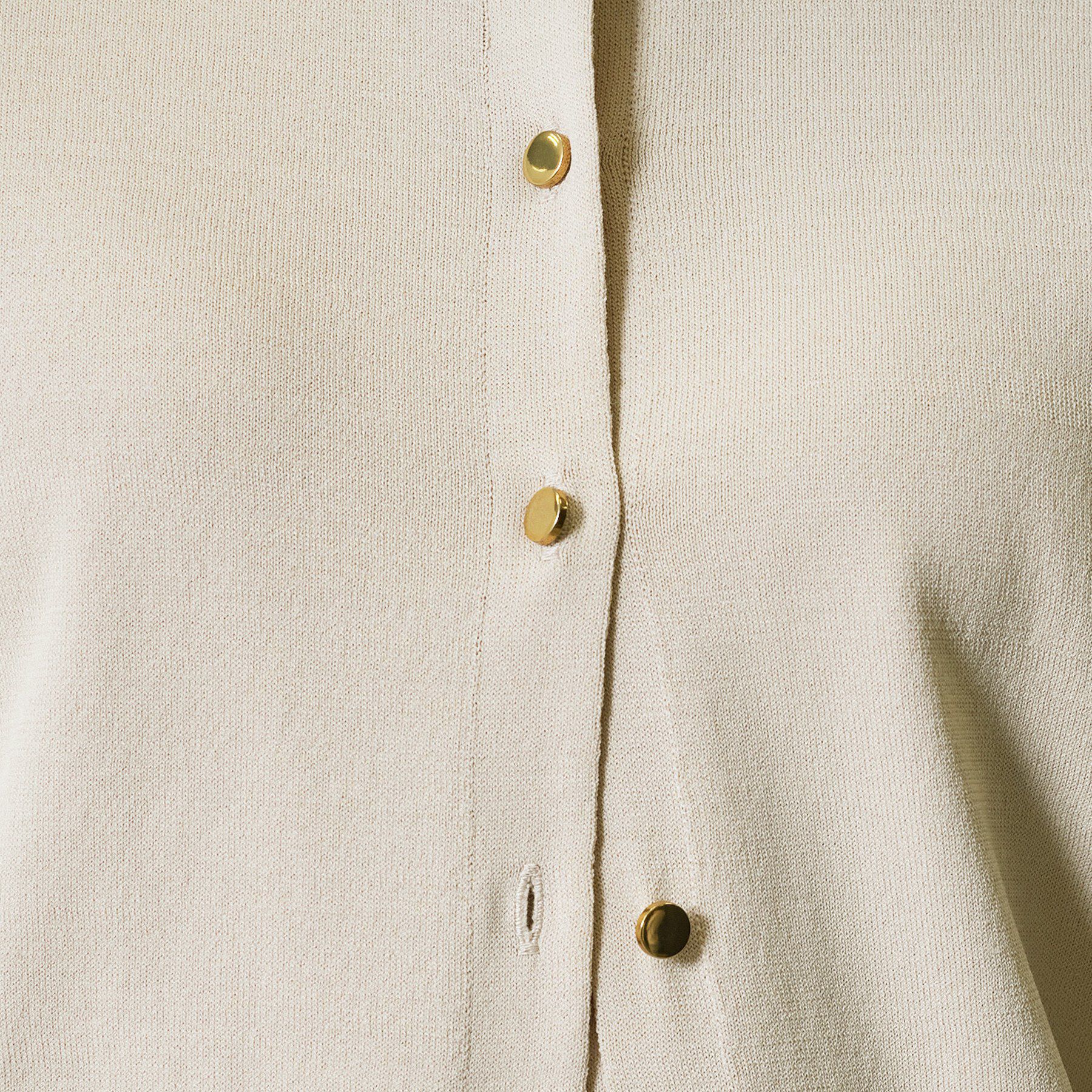 INDIVI「【UVケア/接触冷感／アンサンブル】丸首カーディガン＆袖スリット5分袖ニット」|その他|