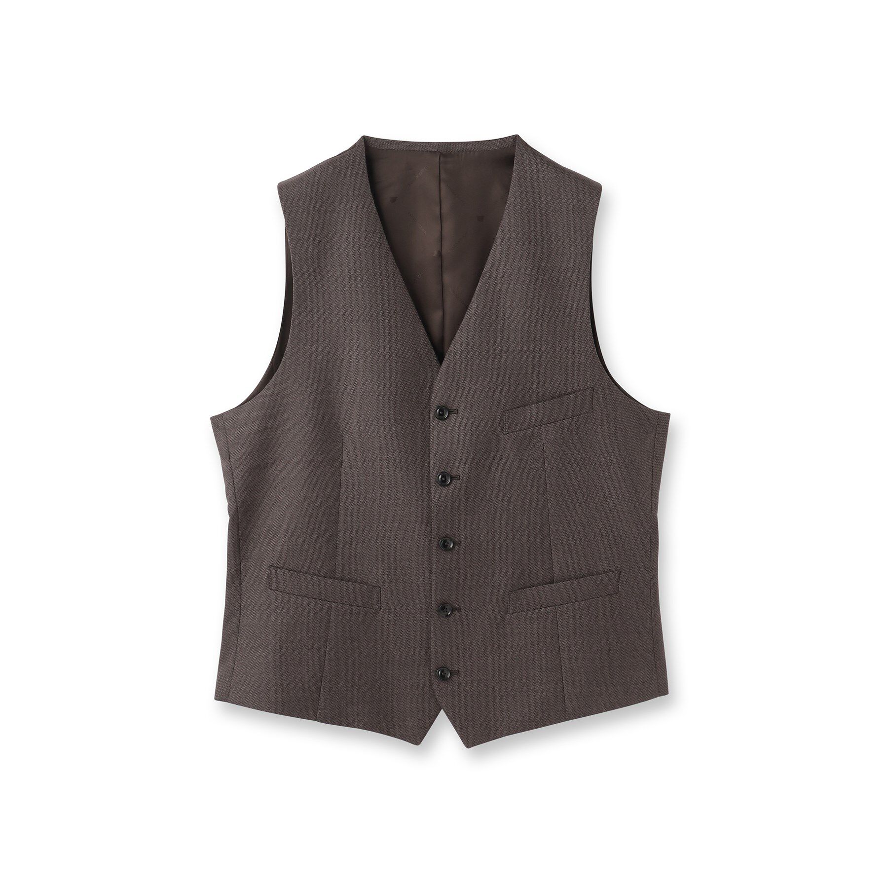 TAKEO KIKUCHI「鱗紋 ベスト」|スーツ|