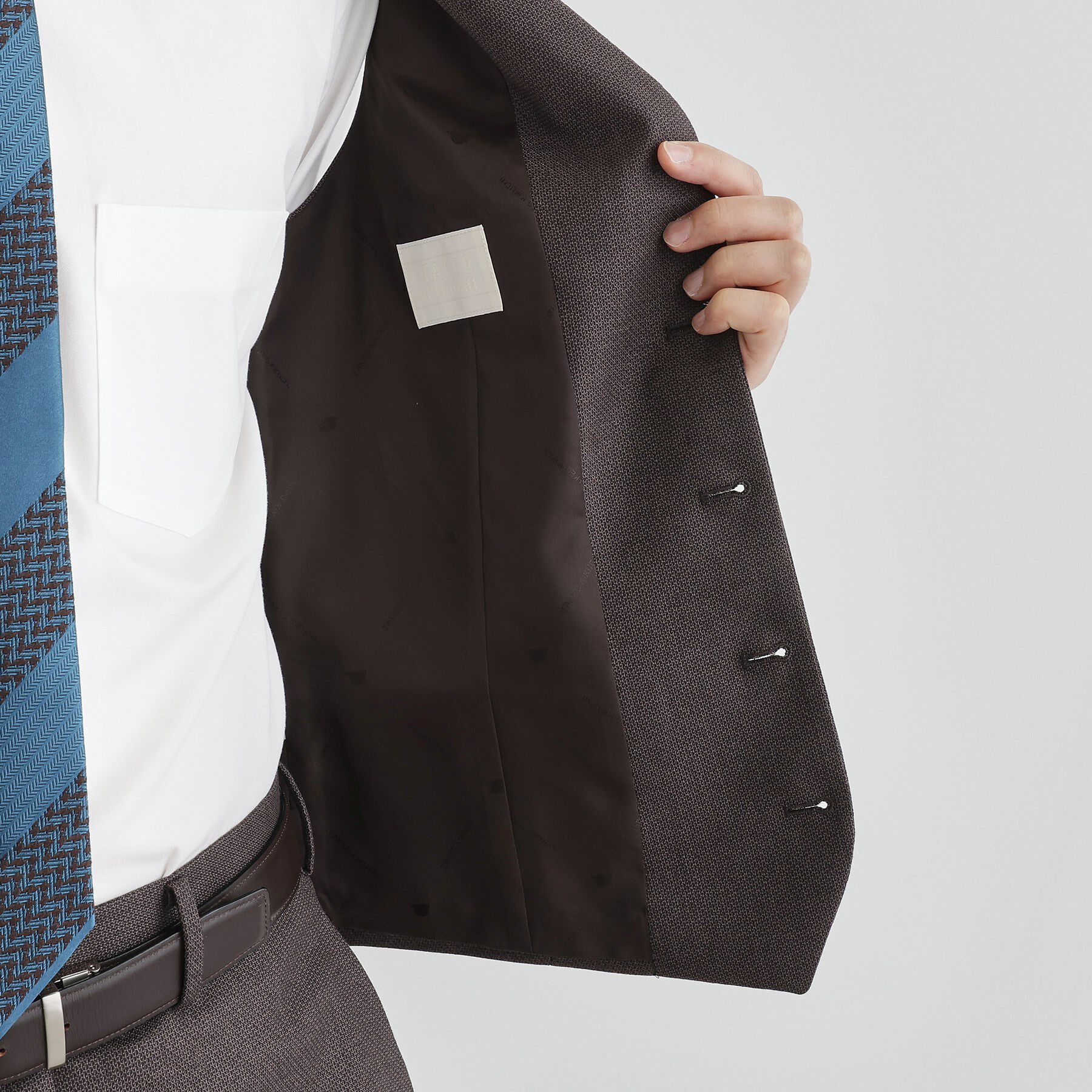 TAKEO KIKUCHI「鱗紋 ベスト」|スーツ|