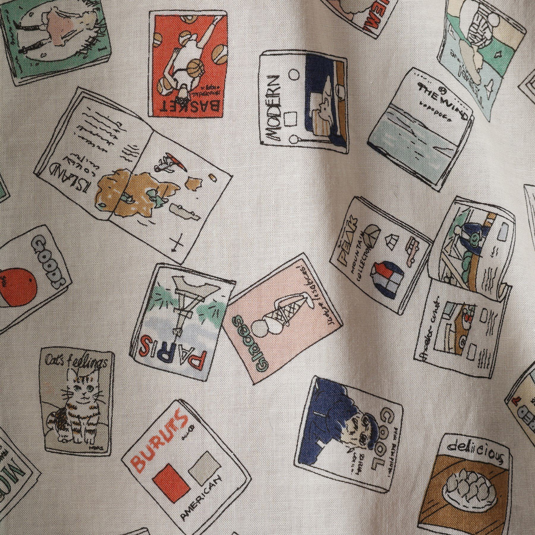 40CARATS&525「【Sサイズ～】マガジンプリントシャツ」|シャツ・ブラウス|