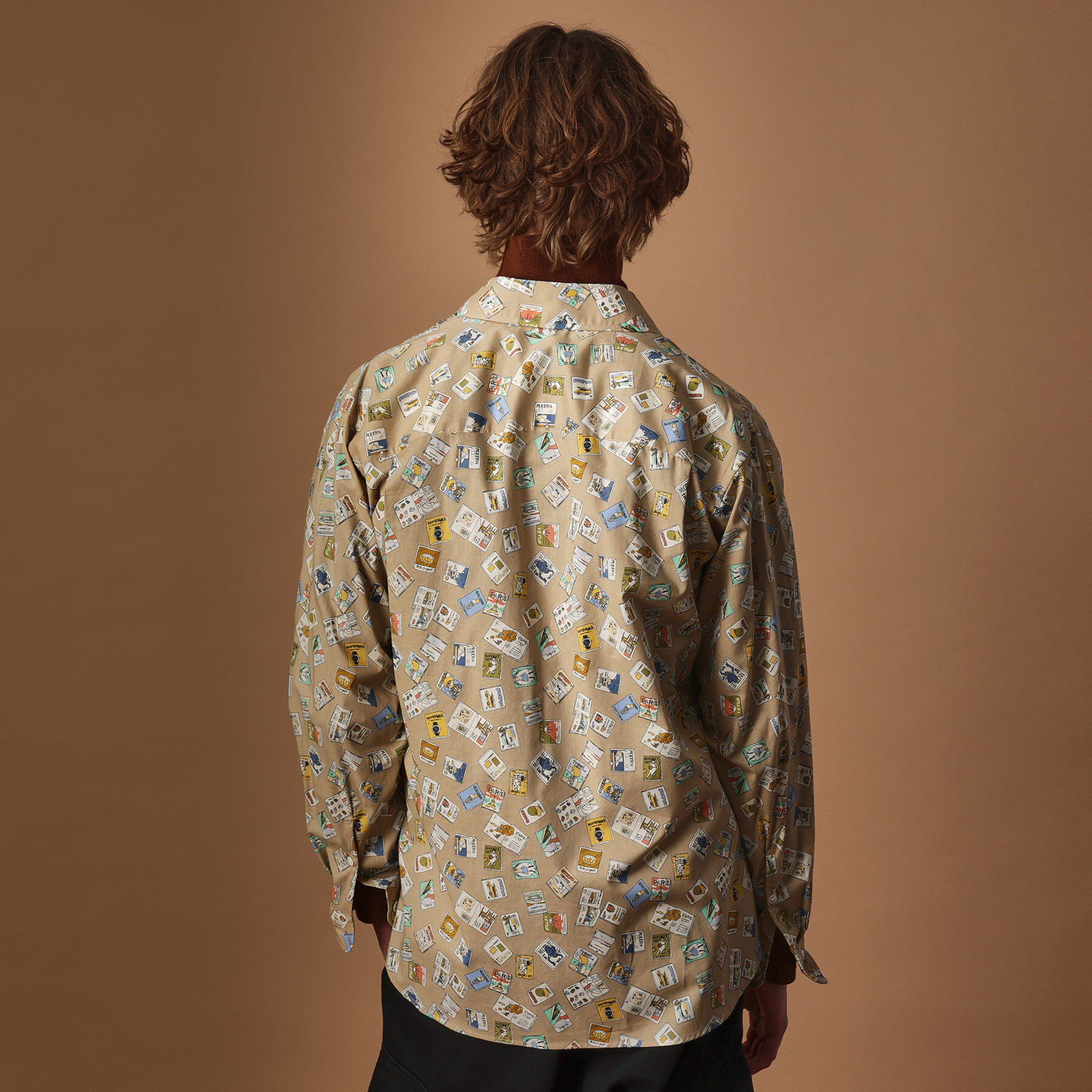 40CARATS&525「【Sサイズ～】マガジンプリントシャツ」|シャツ・ブラウス|