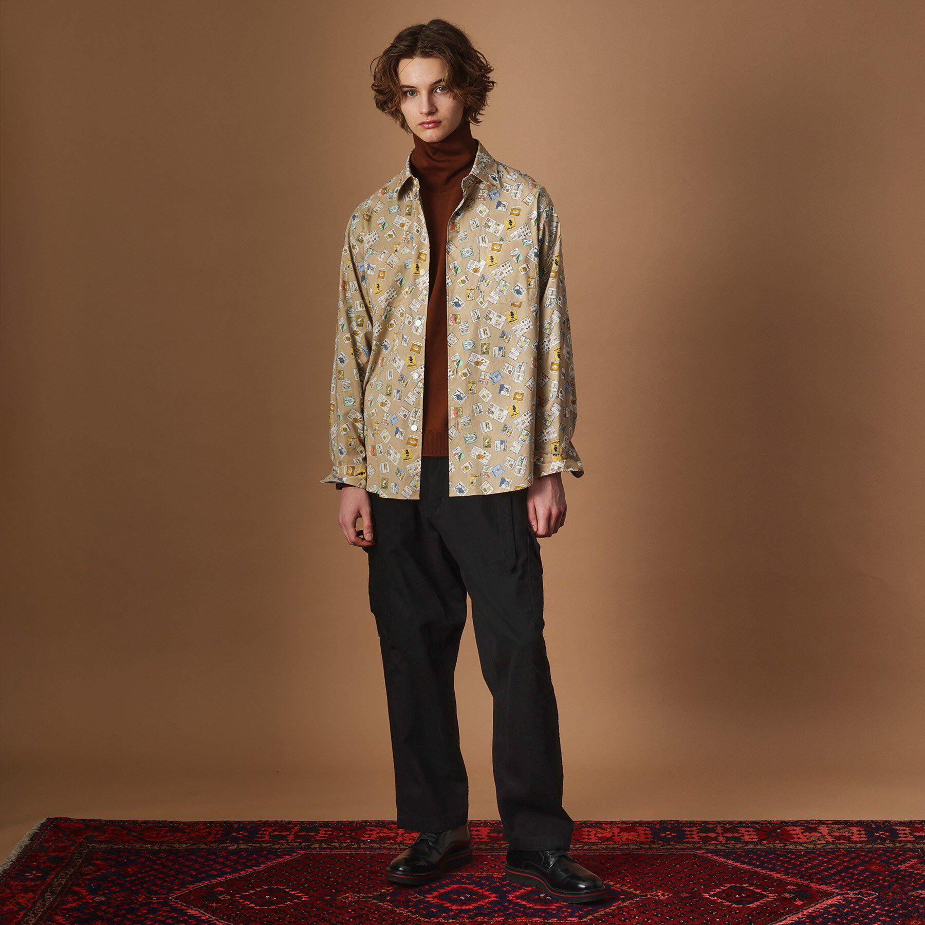 40CARATS&525「【Sサイズ～】マガジンプリントシャツ」|シャツ・ブラウス|