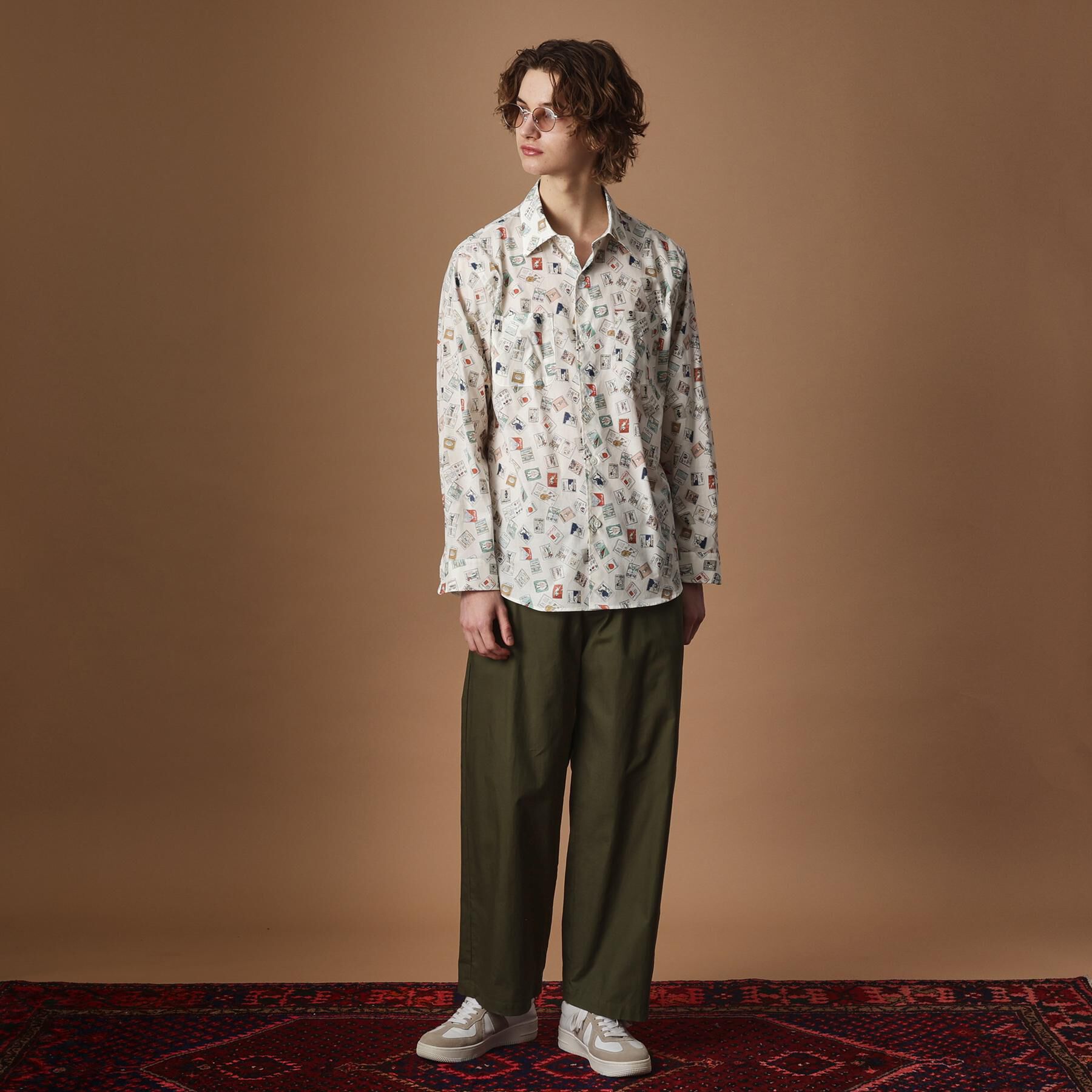 40CARATS&525「【Sサイズ～】マガジンプリントシャツ」|シャツ・ブラウス|