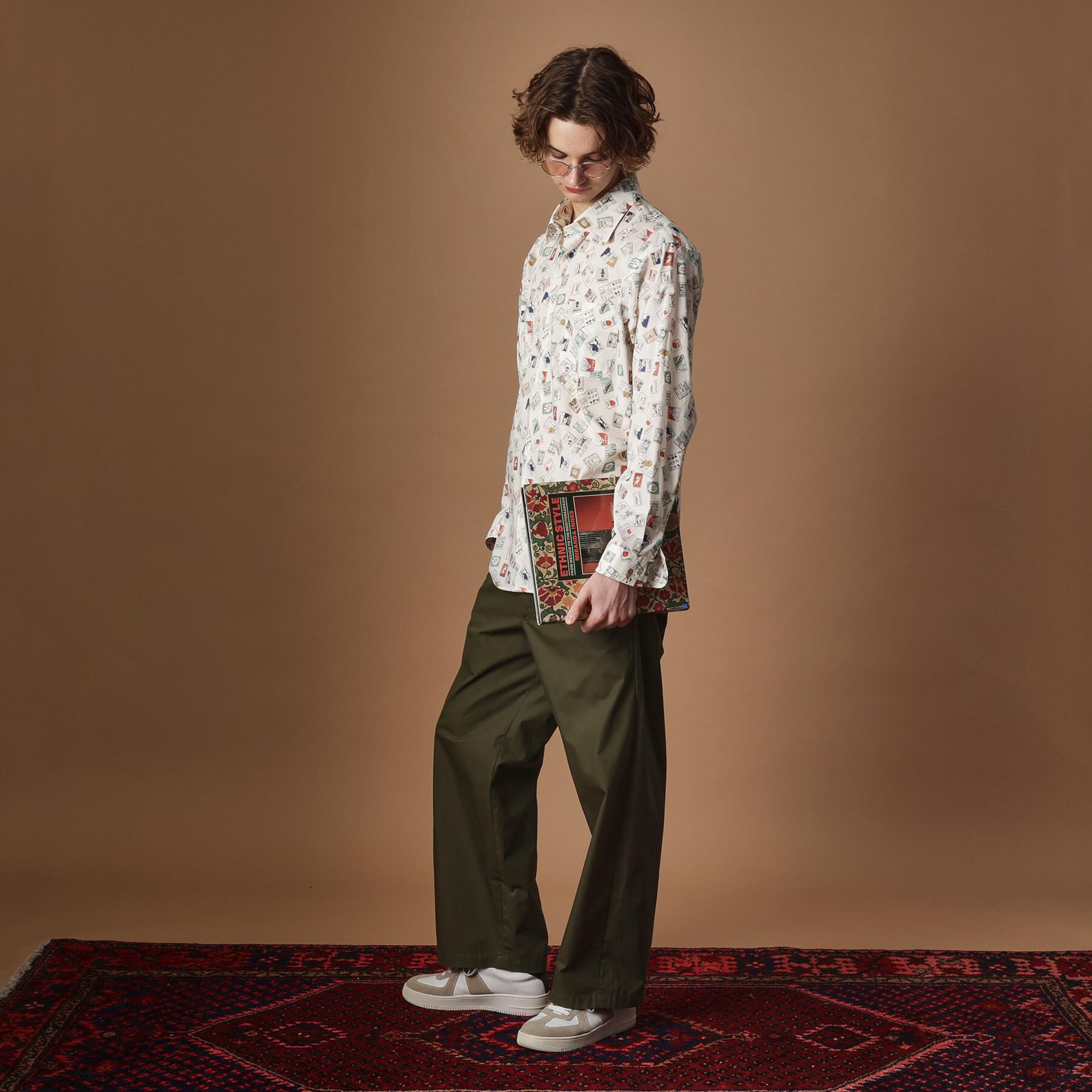 40CARATS&525「【Sサイズ～】マガジンプリントシャツ」|シャツ・ブラウス|