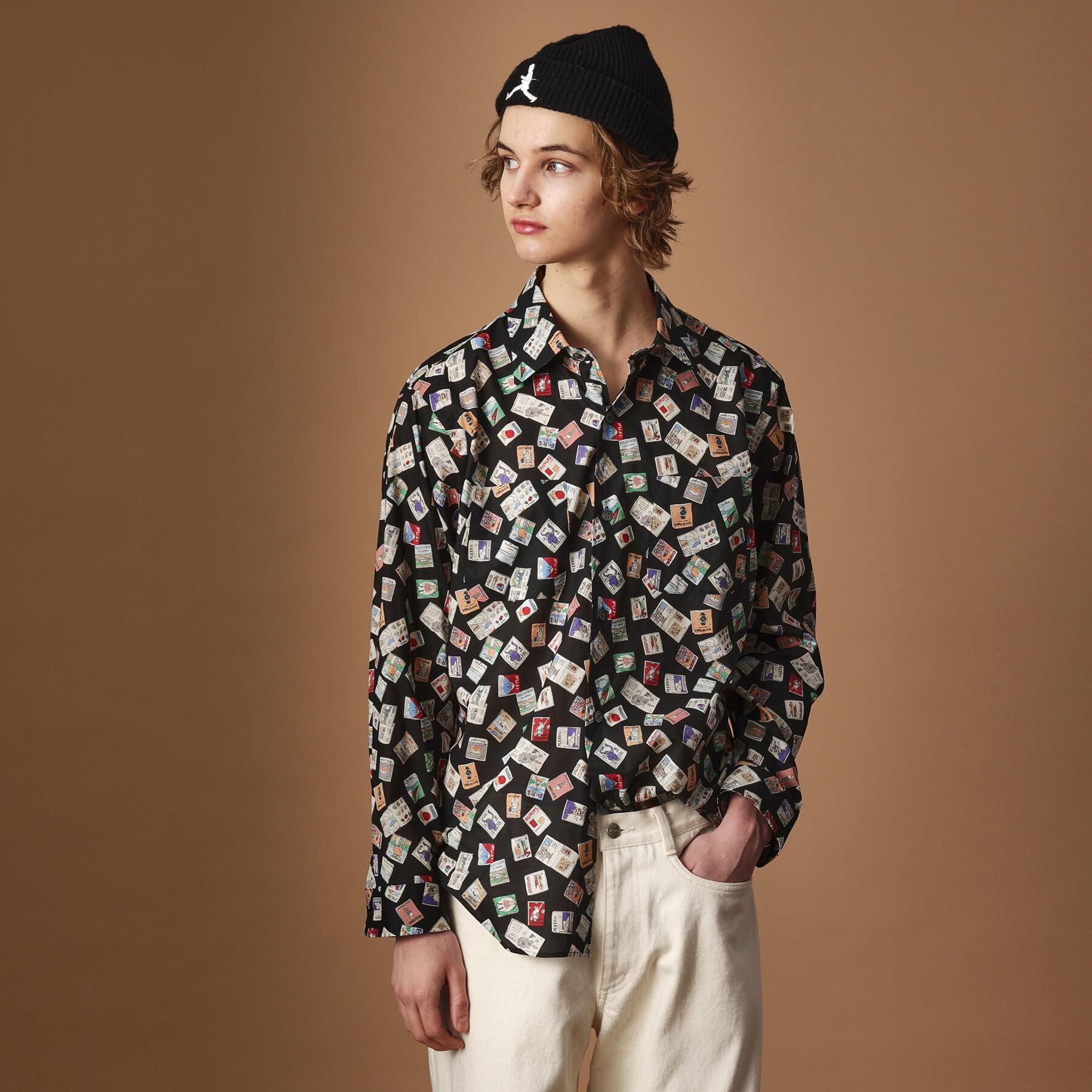 40CARATS&525「【Sサイズ～】マガジンプリントシャツ」|シャツ・ブラウス|