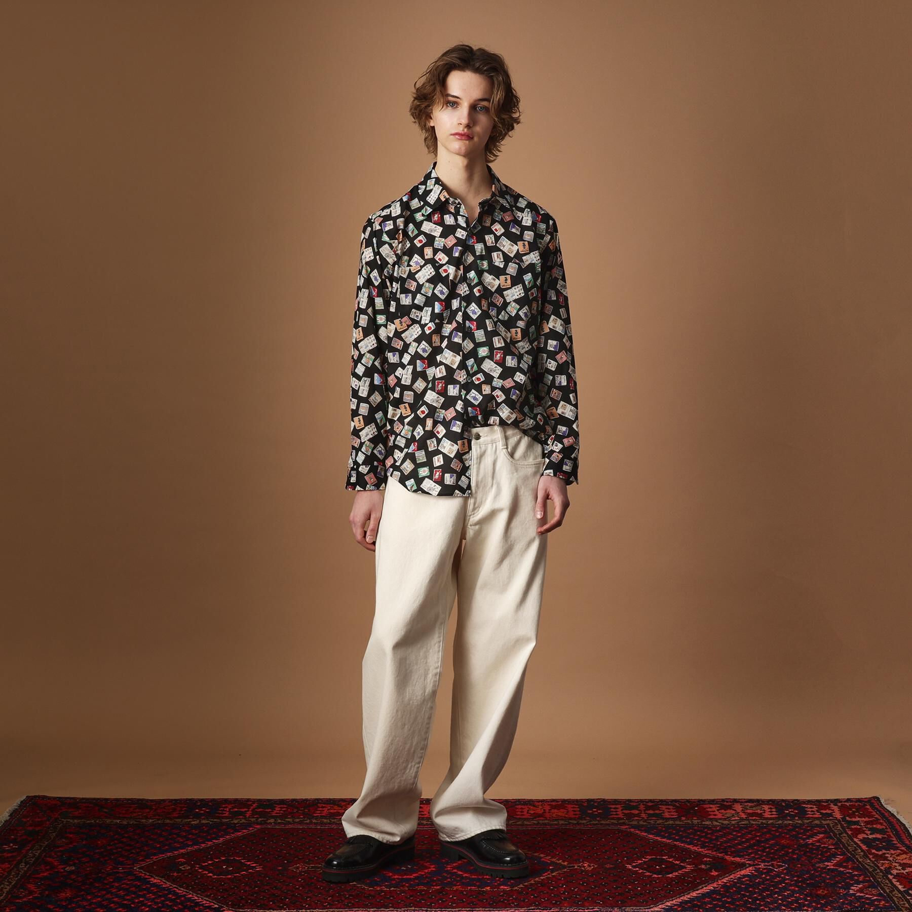 40CARATS&525「【Sサイズ～】マガジンプリントシャツ」|シャツ・ブラウス|