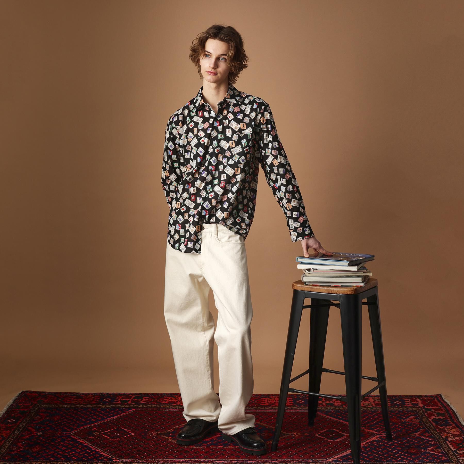 40CARATS&525「【Sサイズ～】マガジンプリントシャツ」|シャツ・ブラウス|