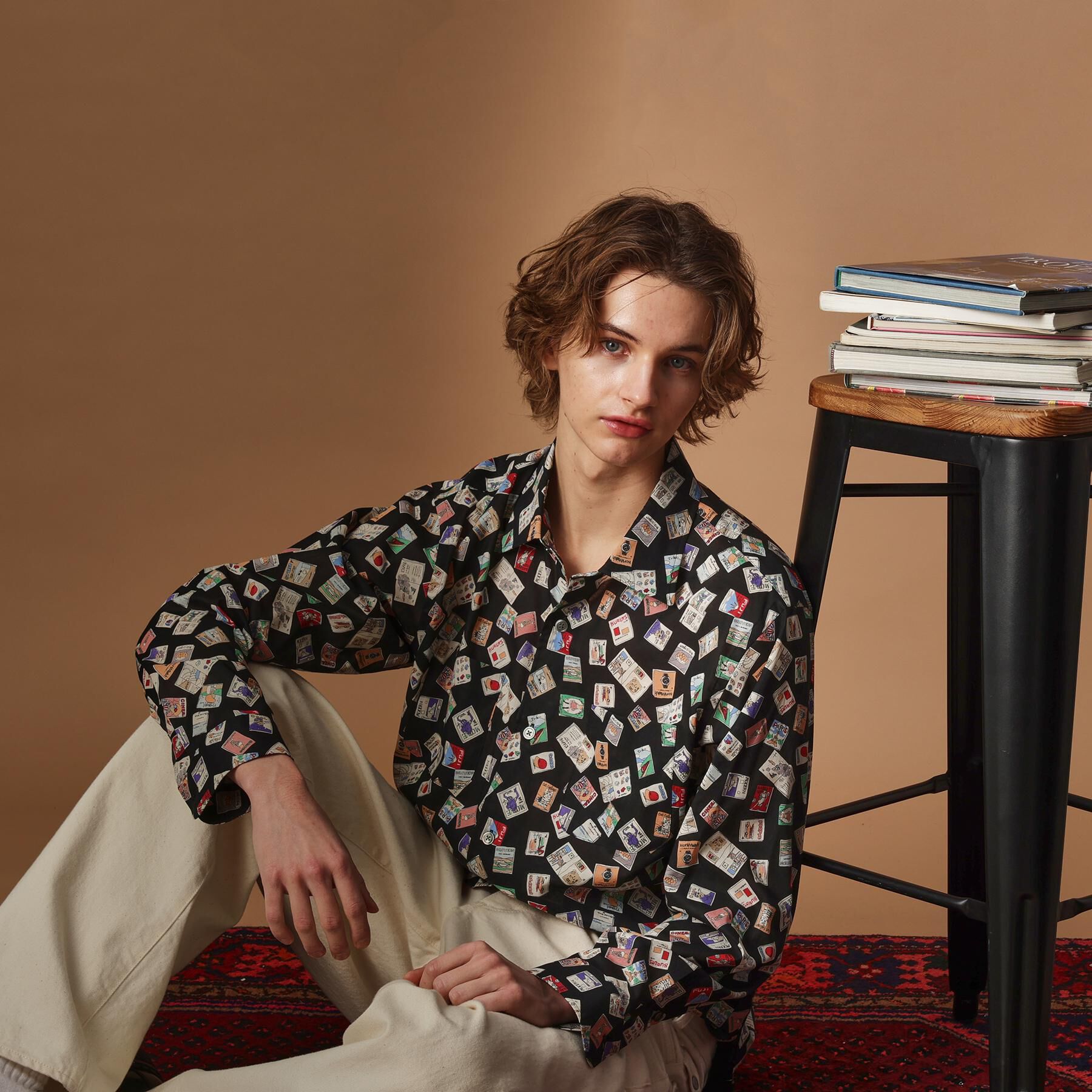 40CARATS&525「【Sサイズ～】マガジンプリントシャツ」|シャツ・ブラウス|