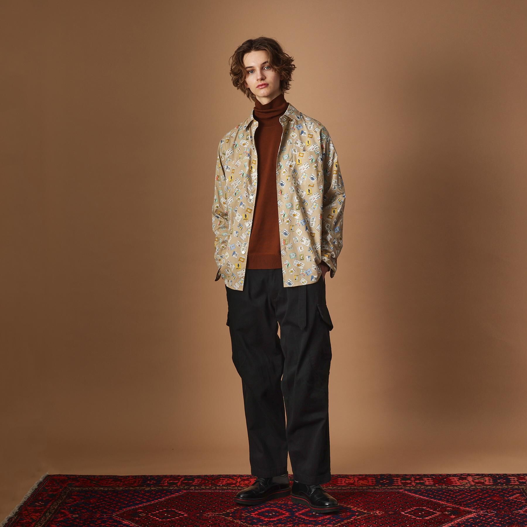 40CARATS&525「【Sサイズ～】マガジンプリントシャツ」|シャツ・ブラウス|