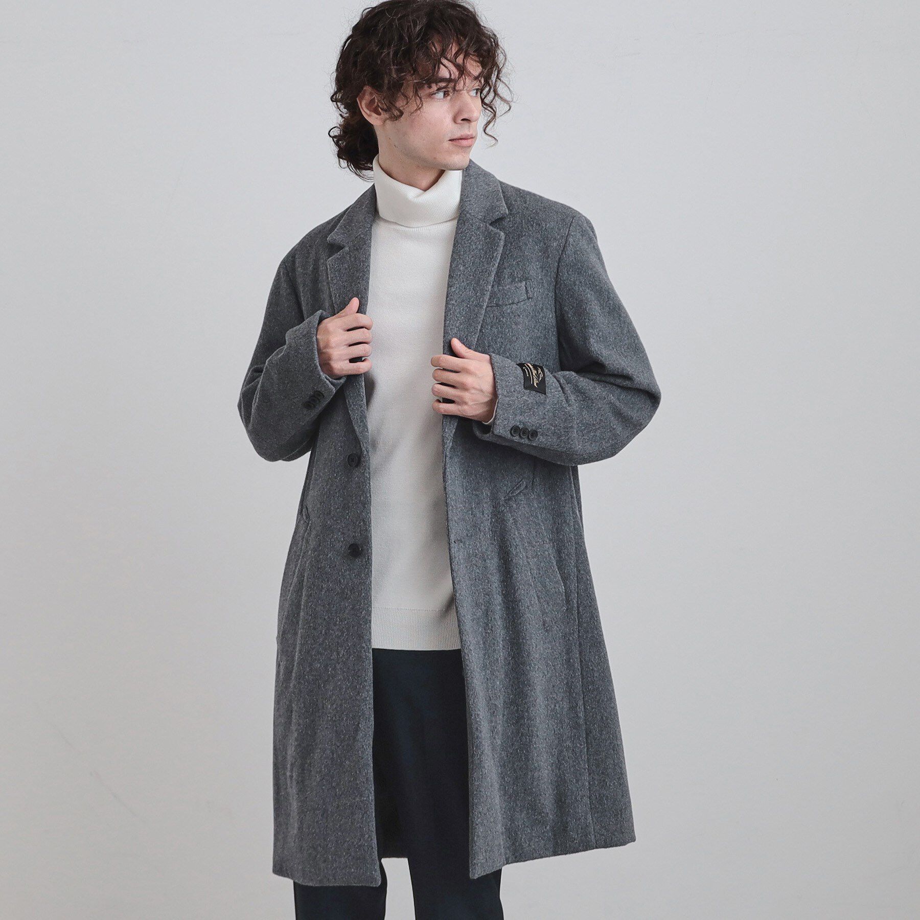 tk.TAKEO KIKUCHI「チェスターコート」|その他|グレー(712)