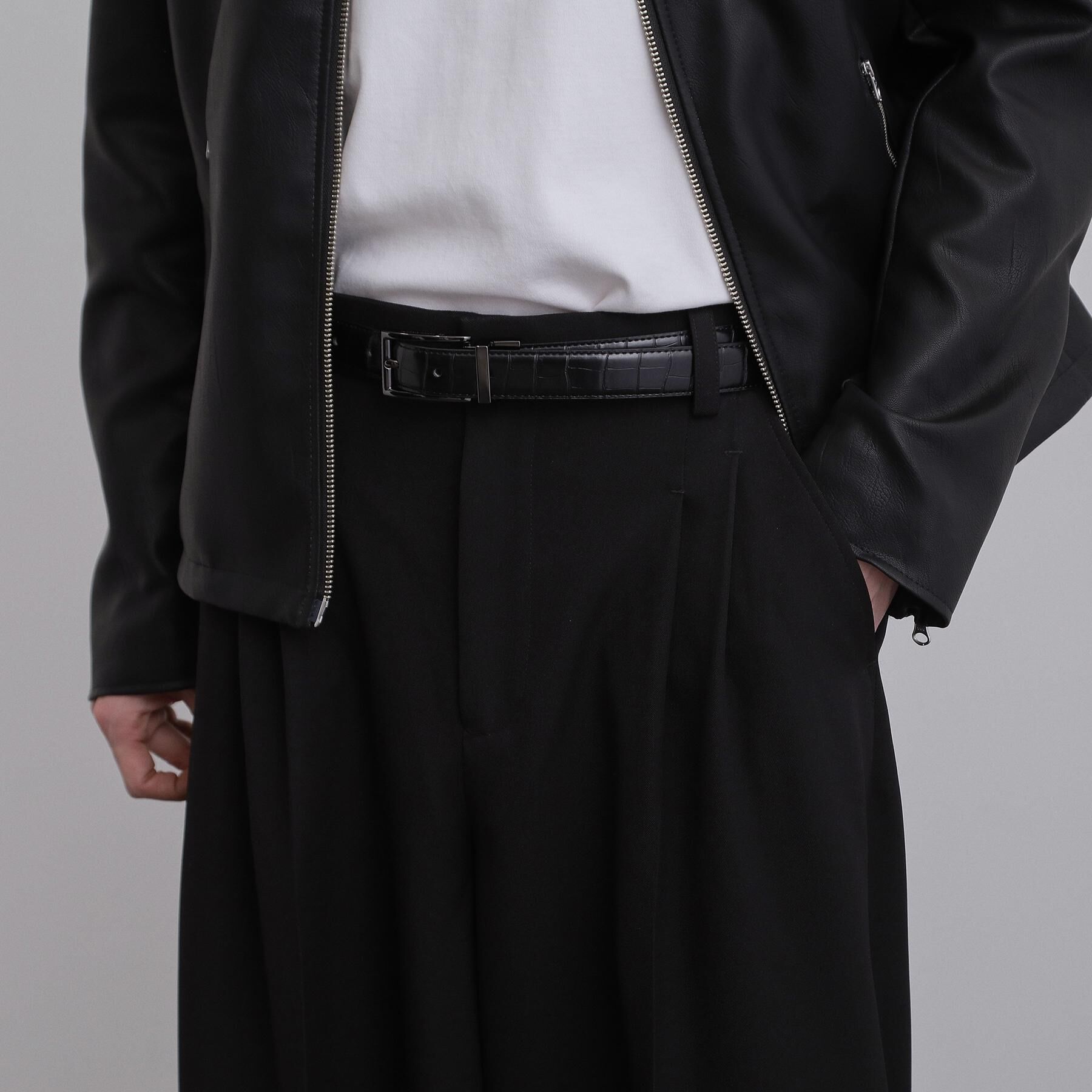 tk.TAKEO KIKUCHI「【２WAY】アニマルリバーナローベルト」|ベルト|