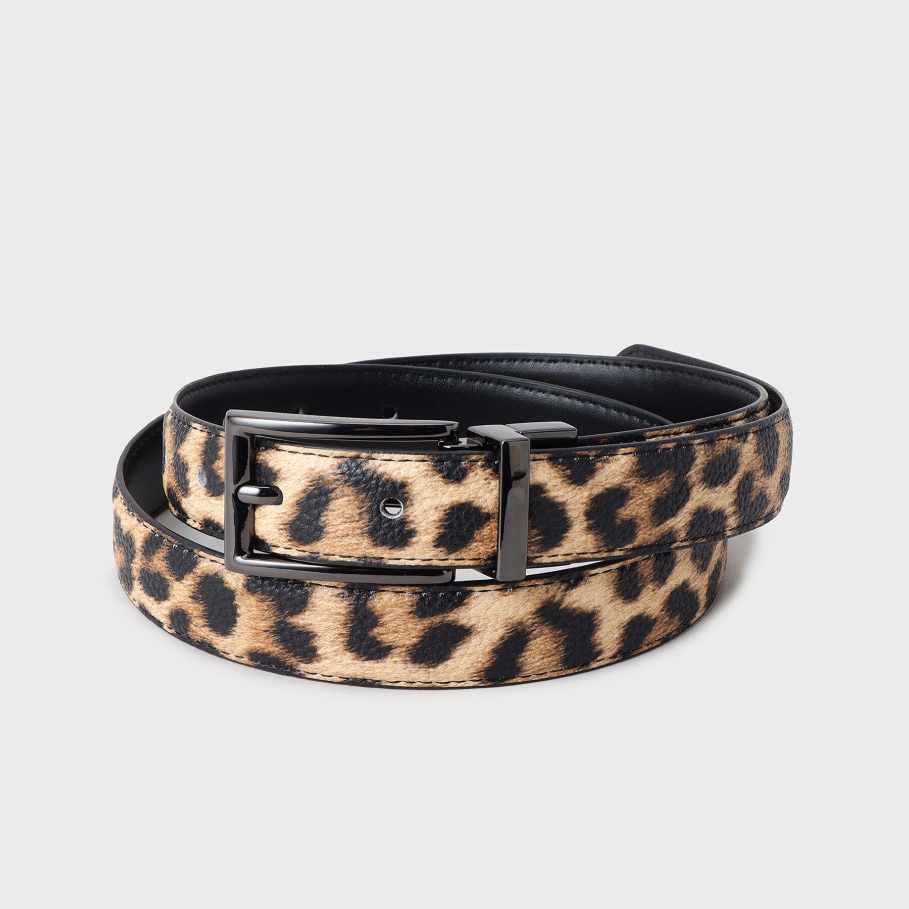 tk.TAKEO KIKUCHI「【２WAY】アニマルリバーナローベルト」|ベルト|ベージュ(552)