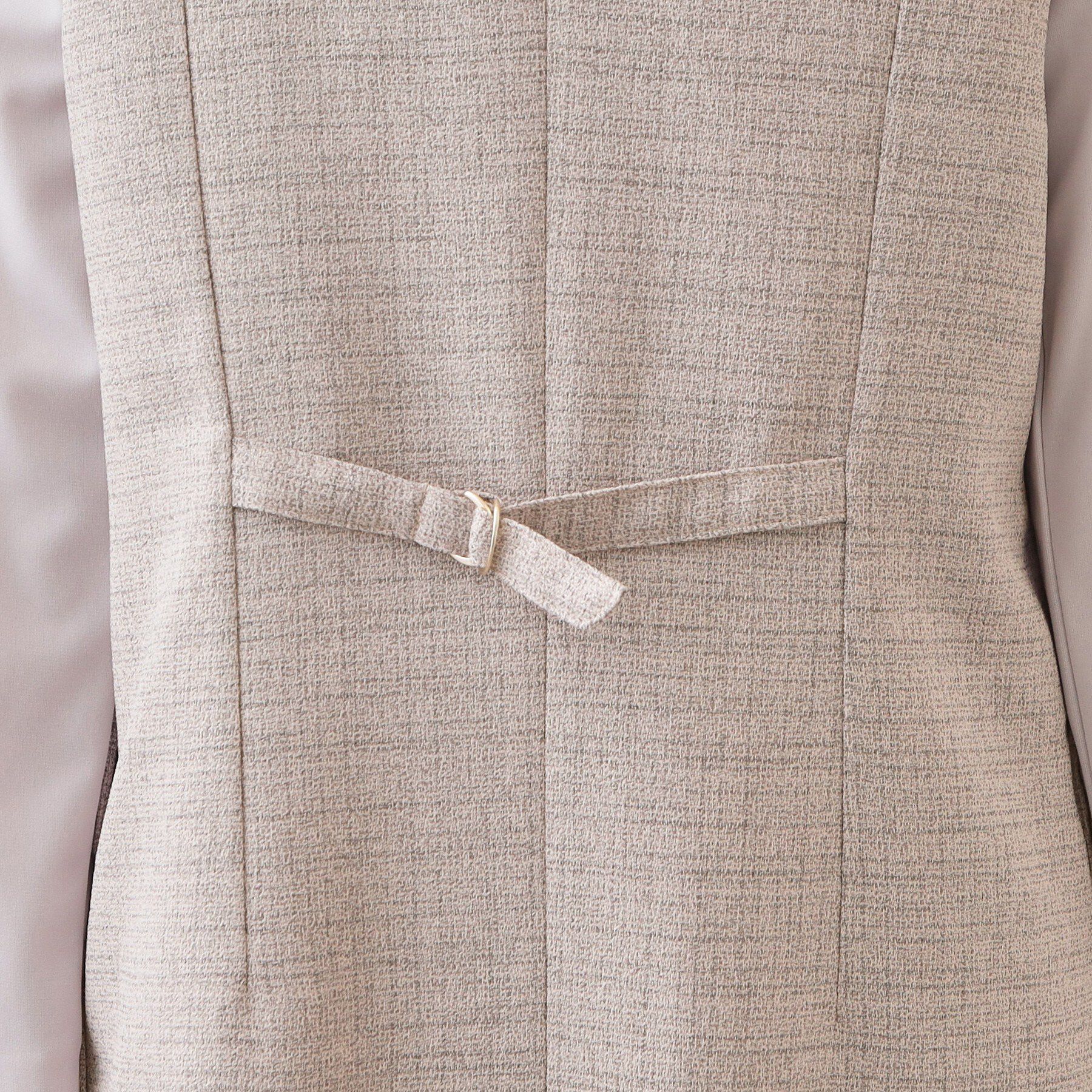 index「サマーツイード前開きジャンスカ【洗濯機OK/イージーアイロン】」|ワンピース|