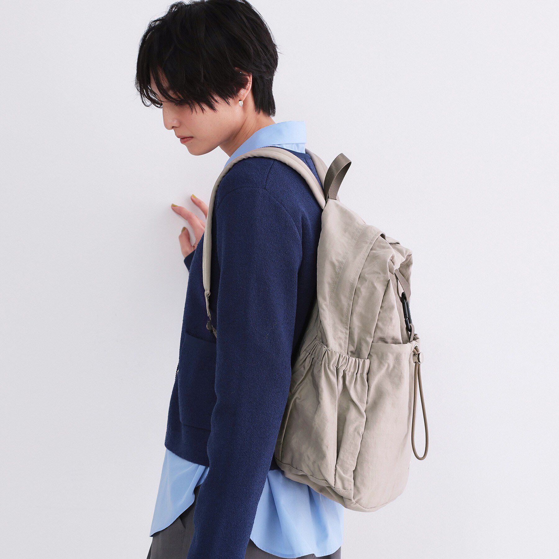 OPAQUE.CLIP「ドロストデザイン ポケットリュック」|リュック|