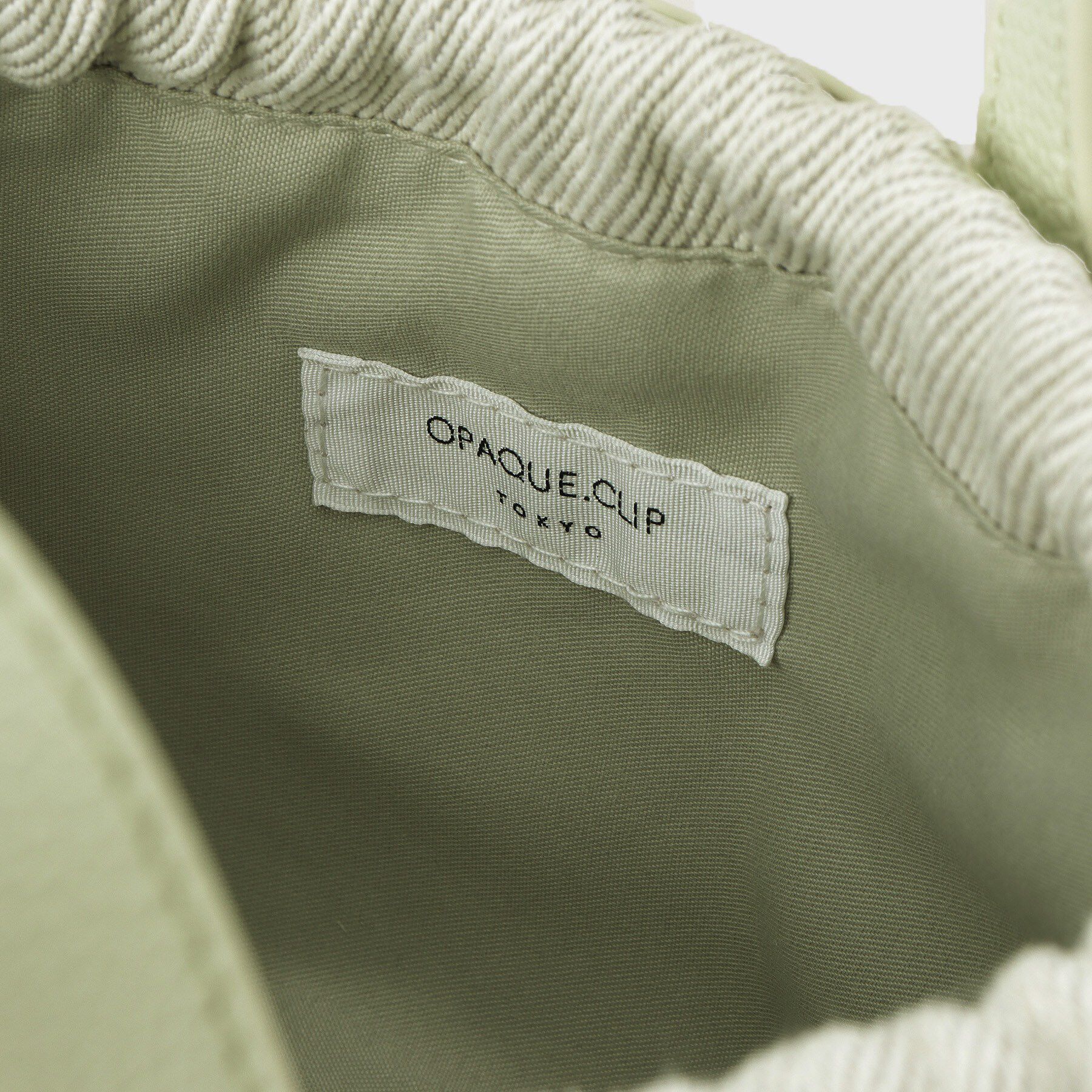 OPAQUE.CLIP「2WAY巾着付ミニトート」|ショルダー・メッセンジャー|