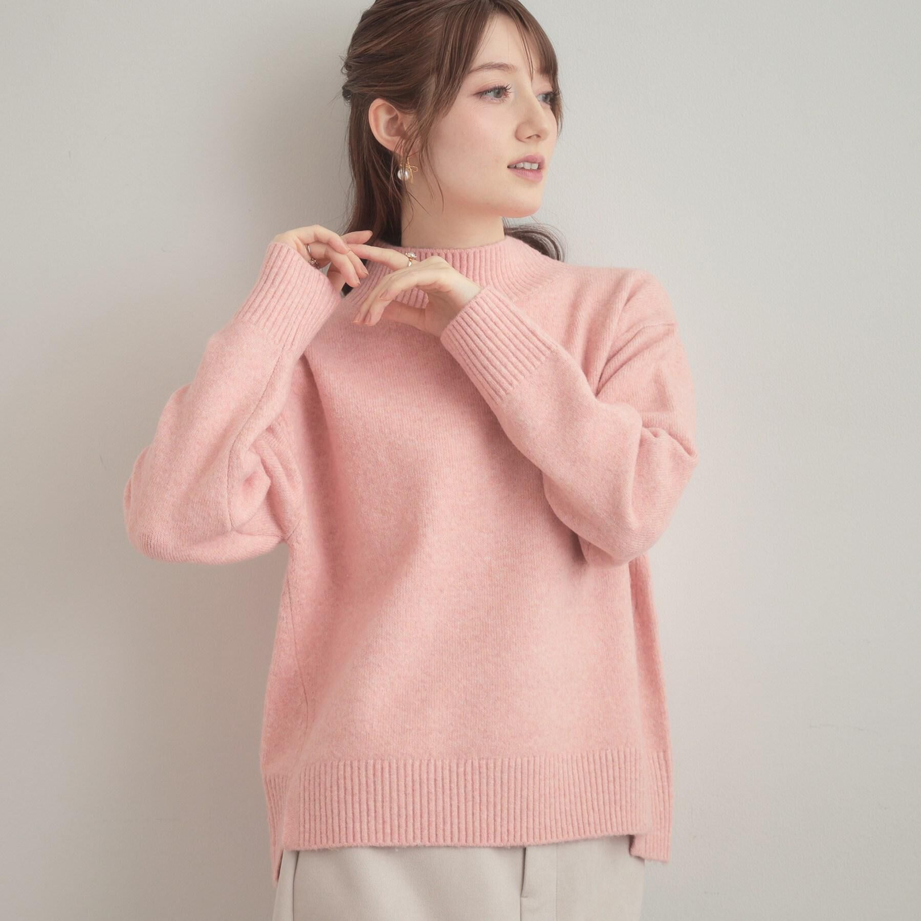 Couture broach「【5色展開】やわらかヤクライクニット」|ニット・セーター|