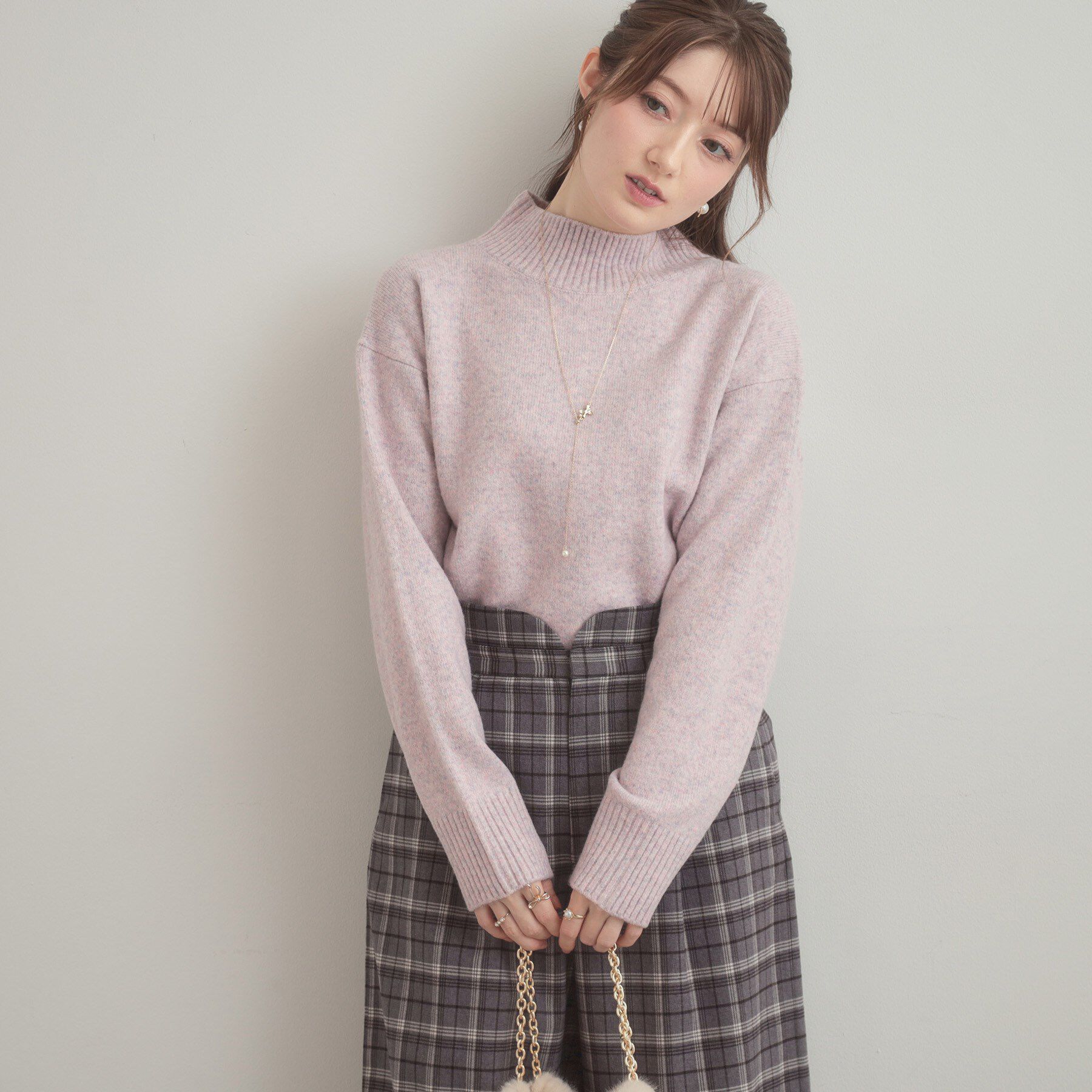 Couture broach「【5色展開】やわらかヤクライクニット」|ニット・セーター|