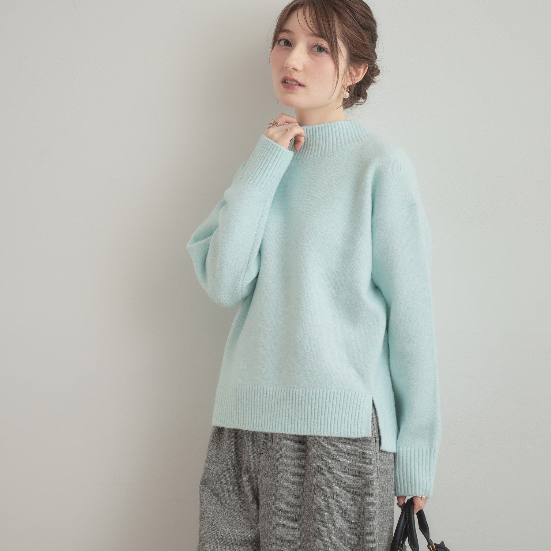 Couture broach「【5色展開】やわらかヤクライクニット」|ニット・セーター|