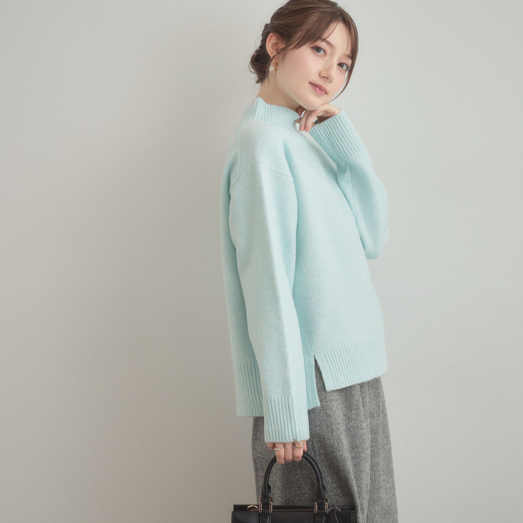 Couture broach「【5色展開】やわらかヤクライクニット」|ニット・セーター|