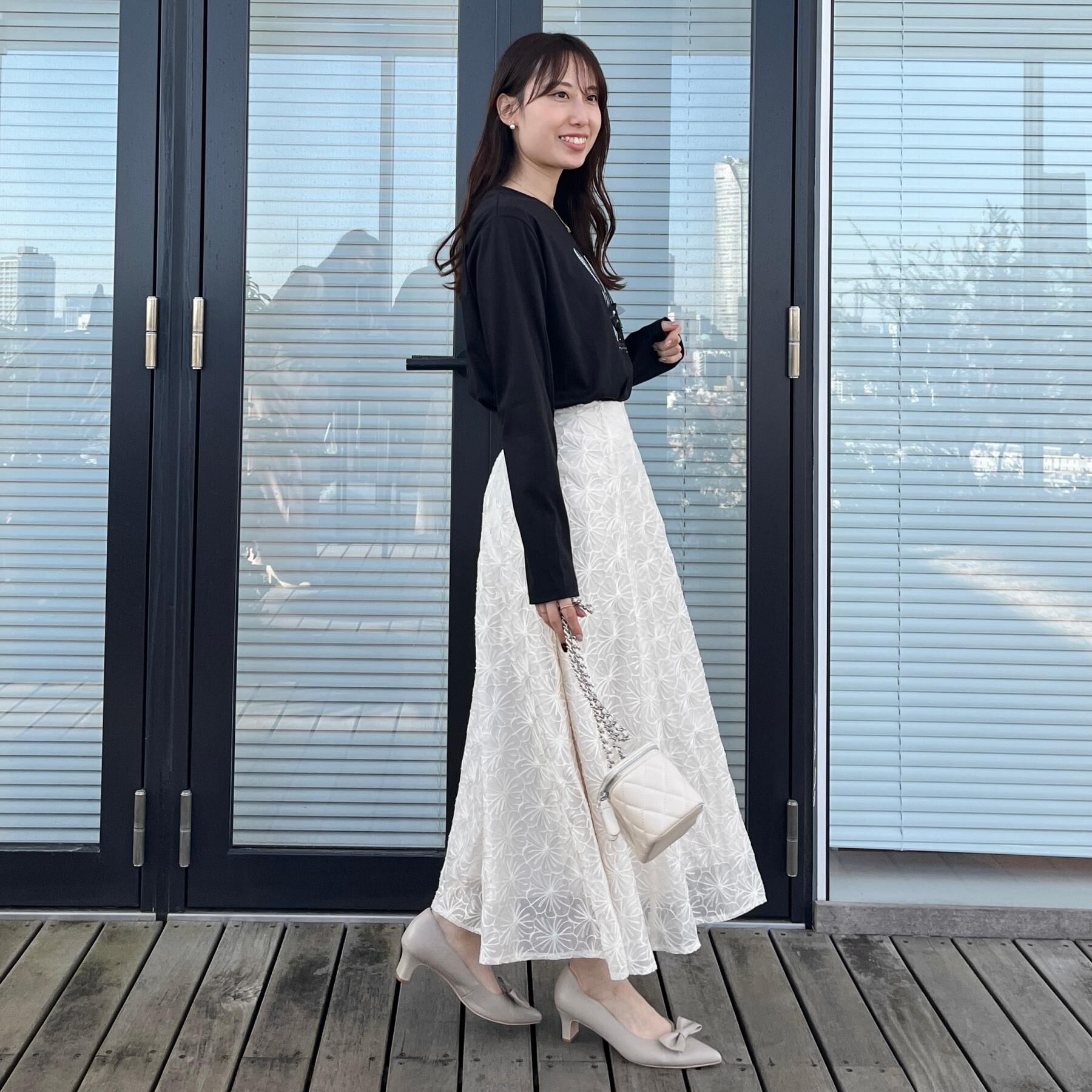 Couture broach「【綿100％・洗える】パリジェンヌ プリントTシャツ」|Tシャツ・カットソー|