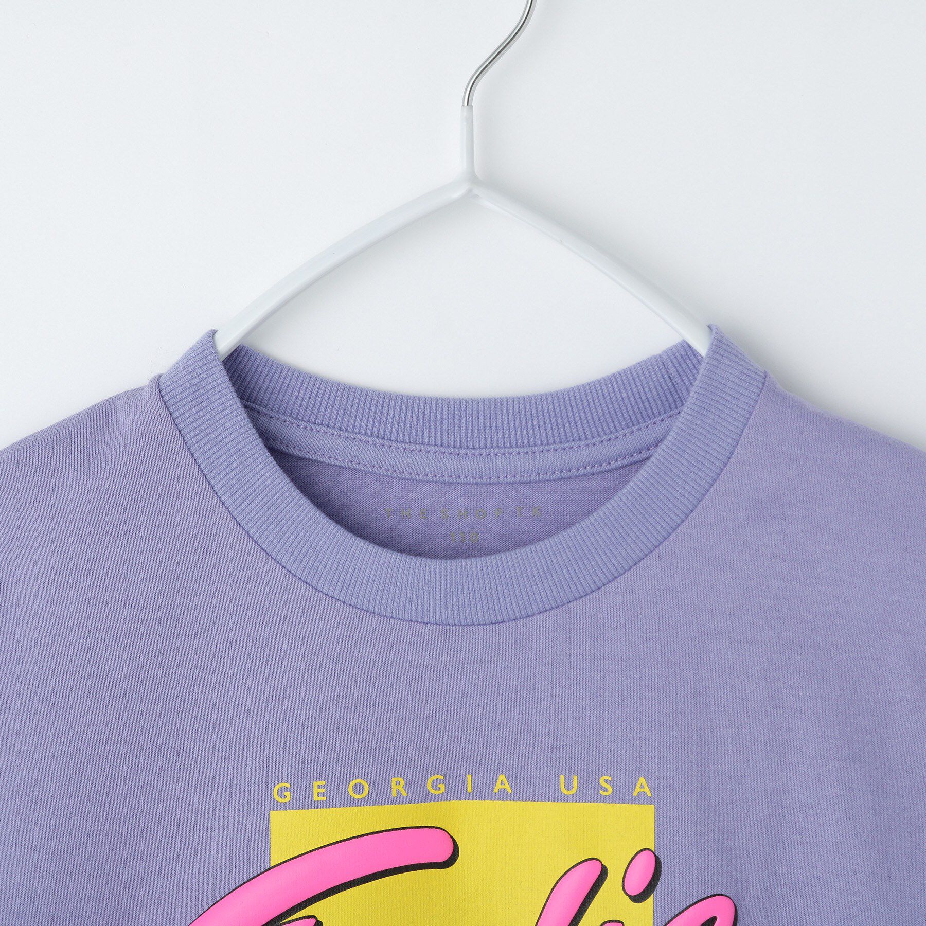 THE SHOP TK「【110－160】レトロロゴTシャツ/洗濯機OK」|Tシャツ・カットソー|