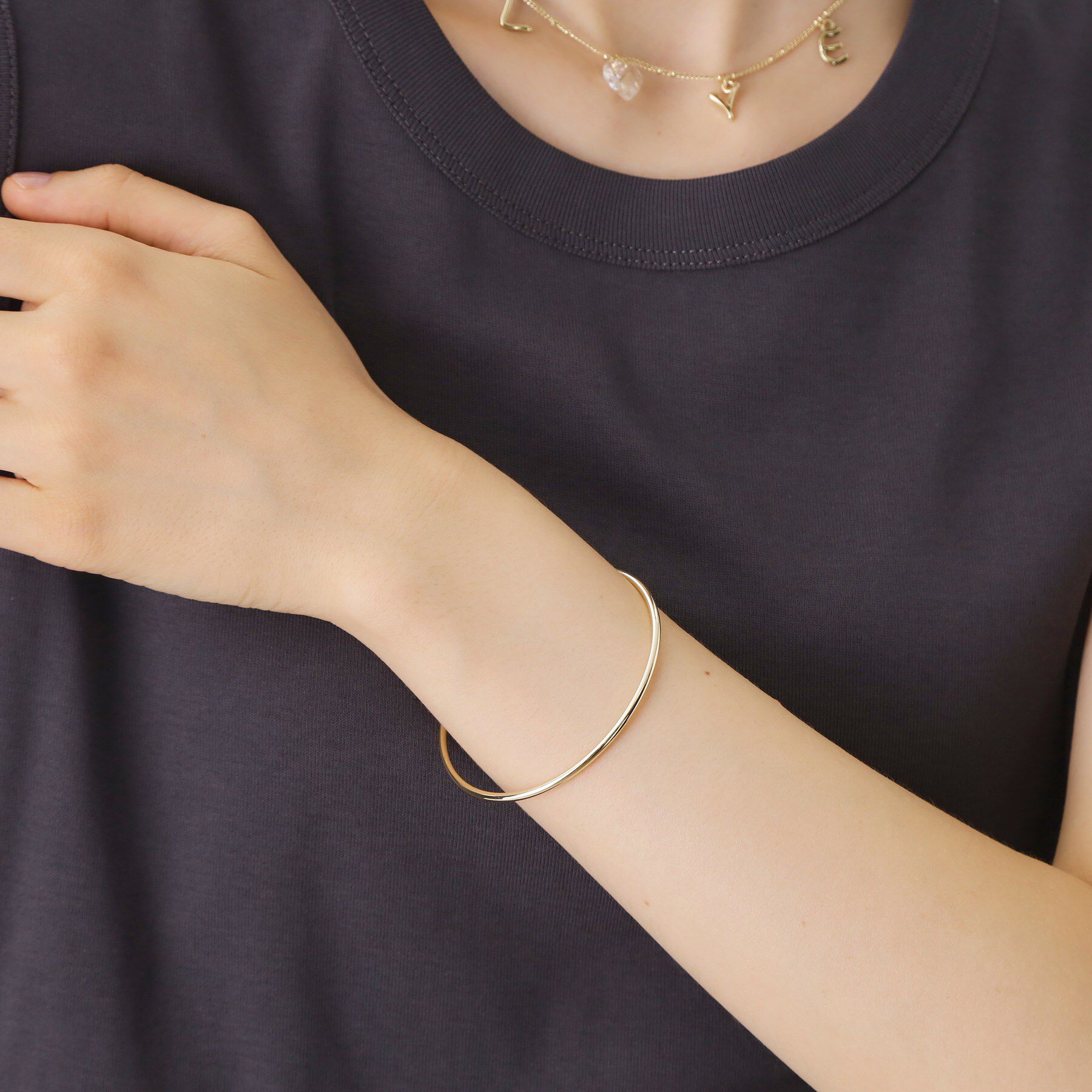 THE SHOP TK「LOVE2連ブレスレット」|ブレスレット・バングル|