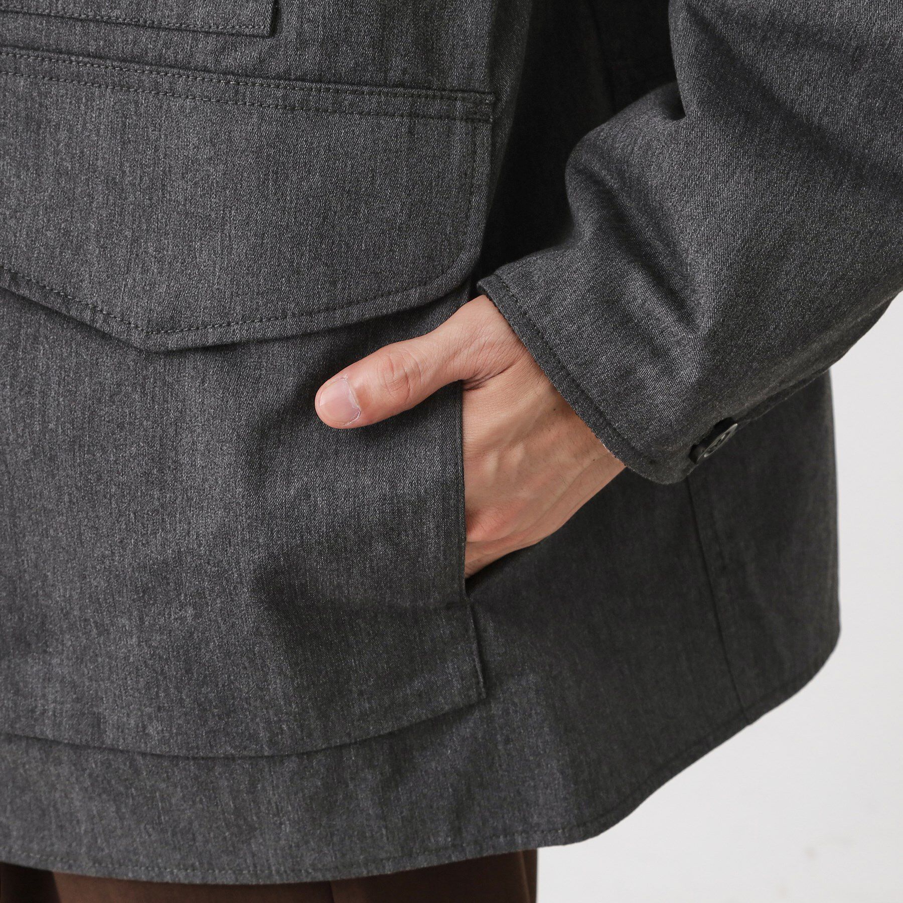 THE SHOP TK「デッキブルゾン 【手洗い可/リラックスシルエット】」|ブルゾン・スタジャン|