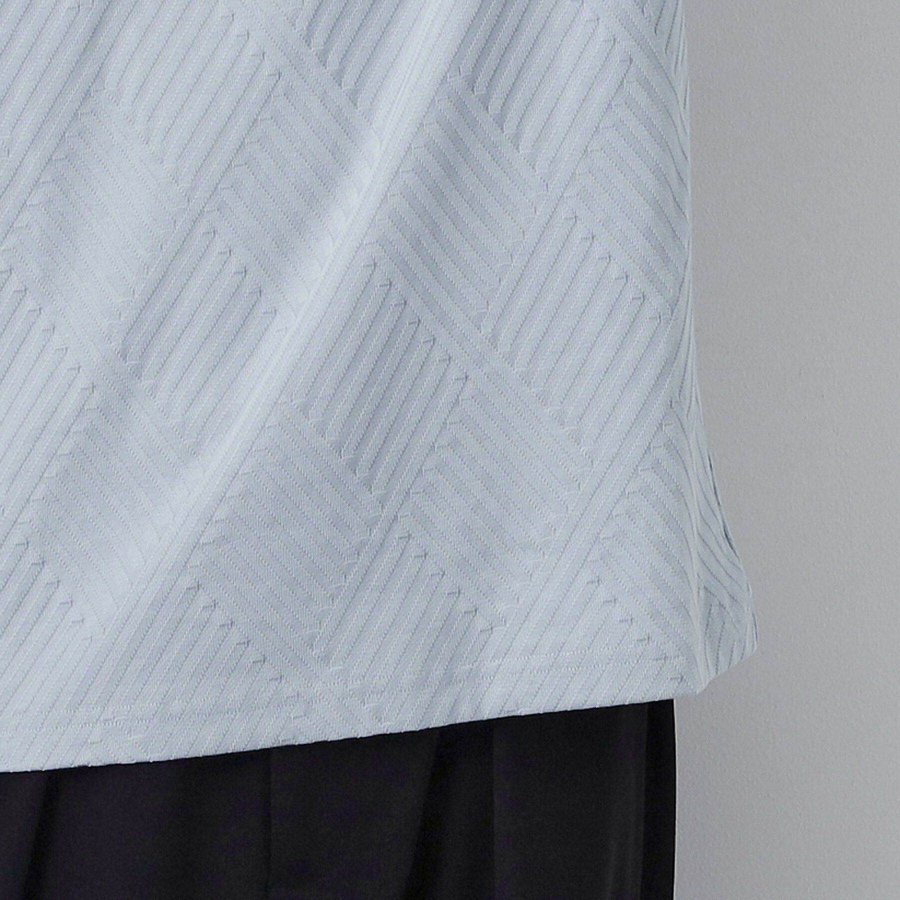 THE SHOP TK「【長く愛せる、定番ロンT】リンクスジャカード長袖Tシャツ」|Tシャツ・カットソー|