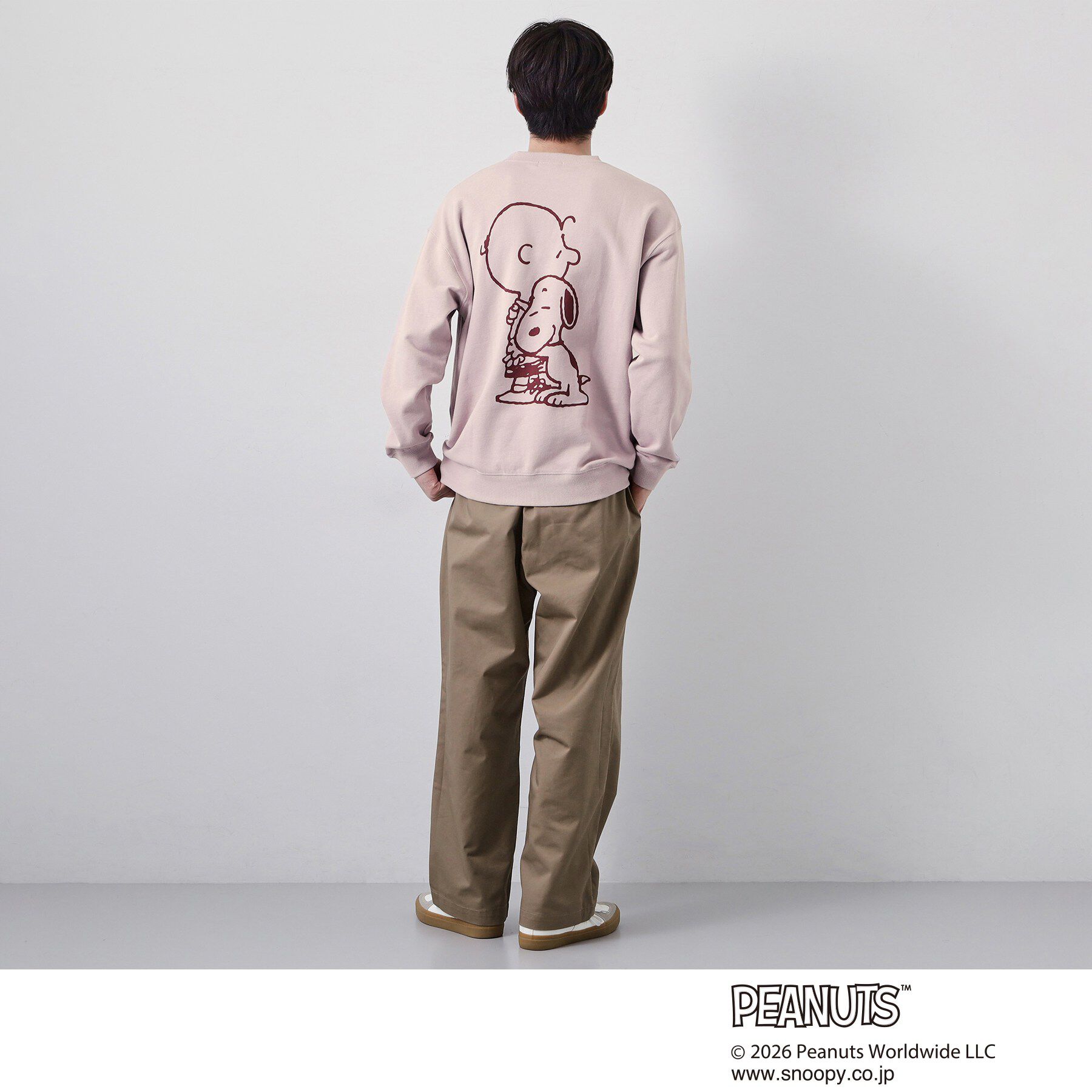 THE SHOP TK「PEANUTS ／ ピーナッツ スヌーピー ミニ裏毛スウェット」|パーカー|