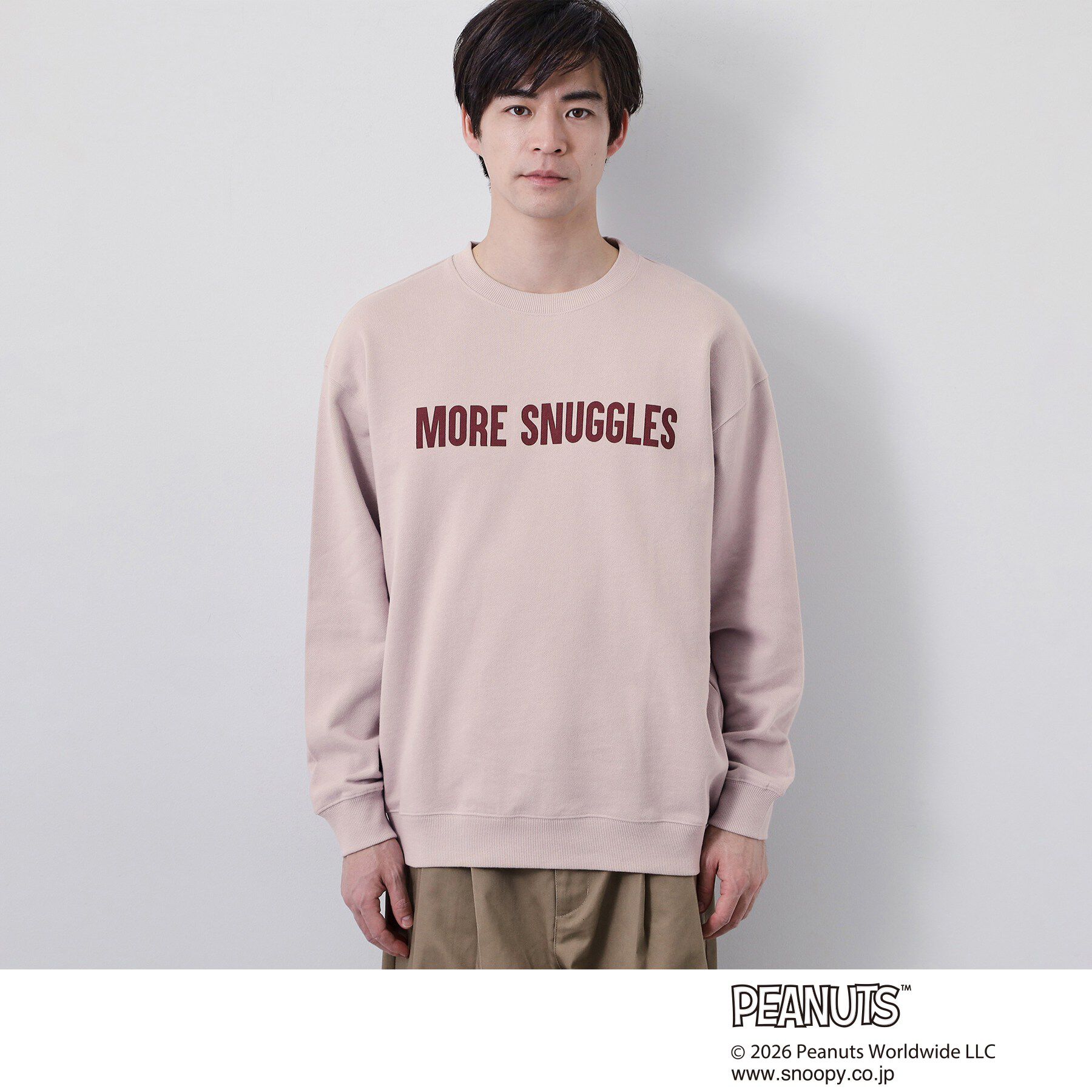 THE SHOP TK「PEANUTS ／ ピーナッツ スヌーピー ミニ裏毛スウェット」|パーカー|