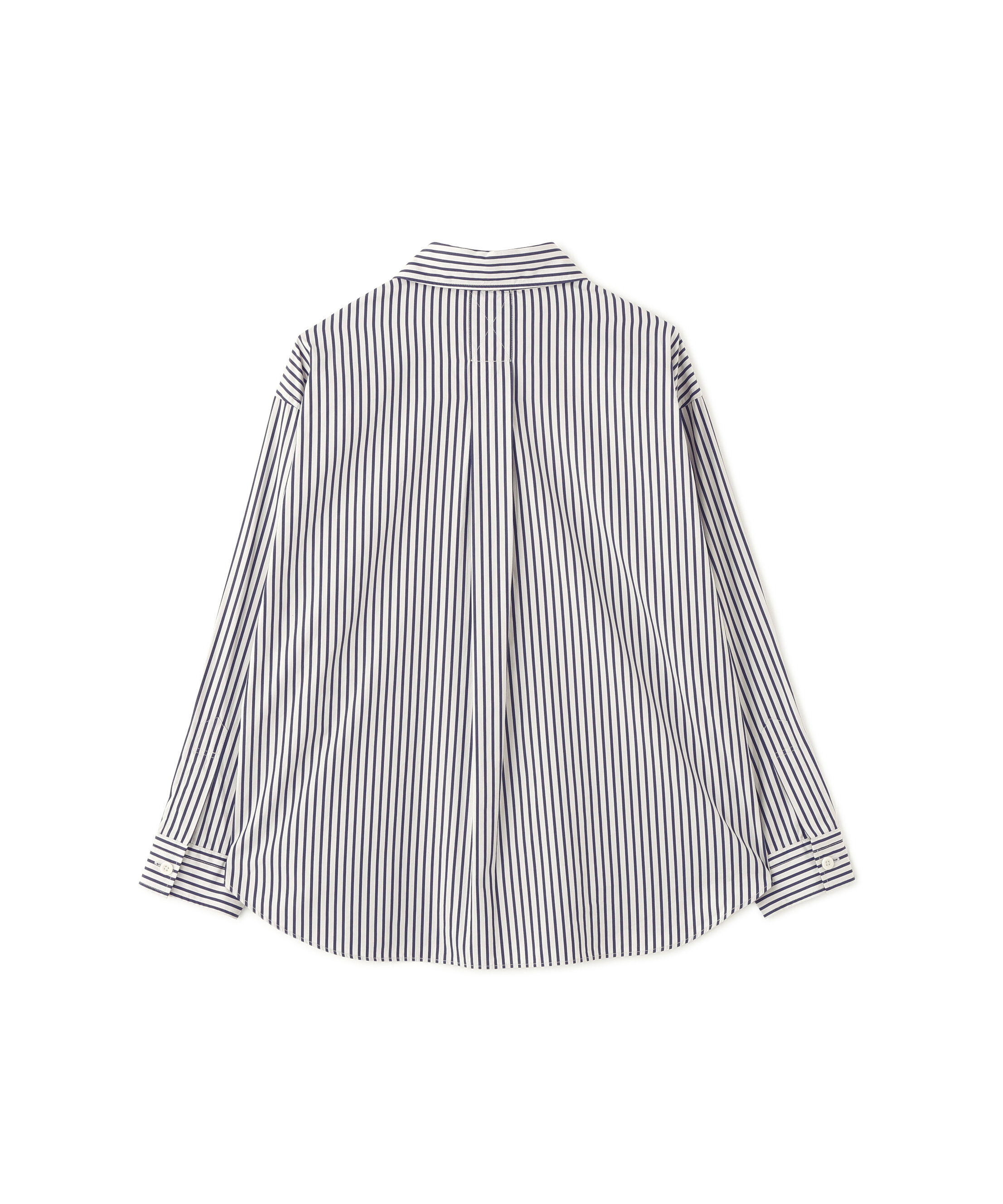MHL.「VINTAGE COMPACT COTTON STRIPE SHIRT」|シャツ・ブラウス|