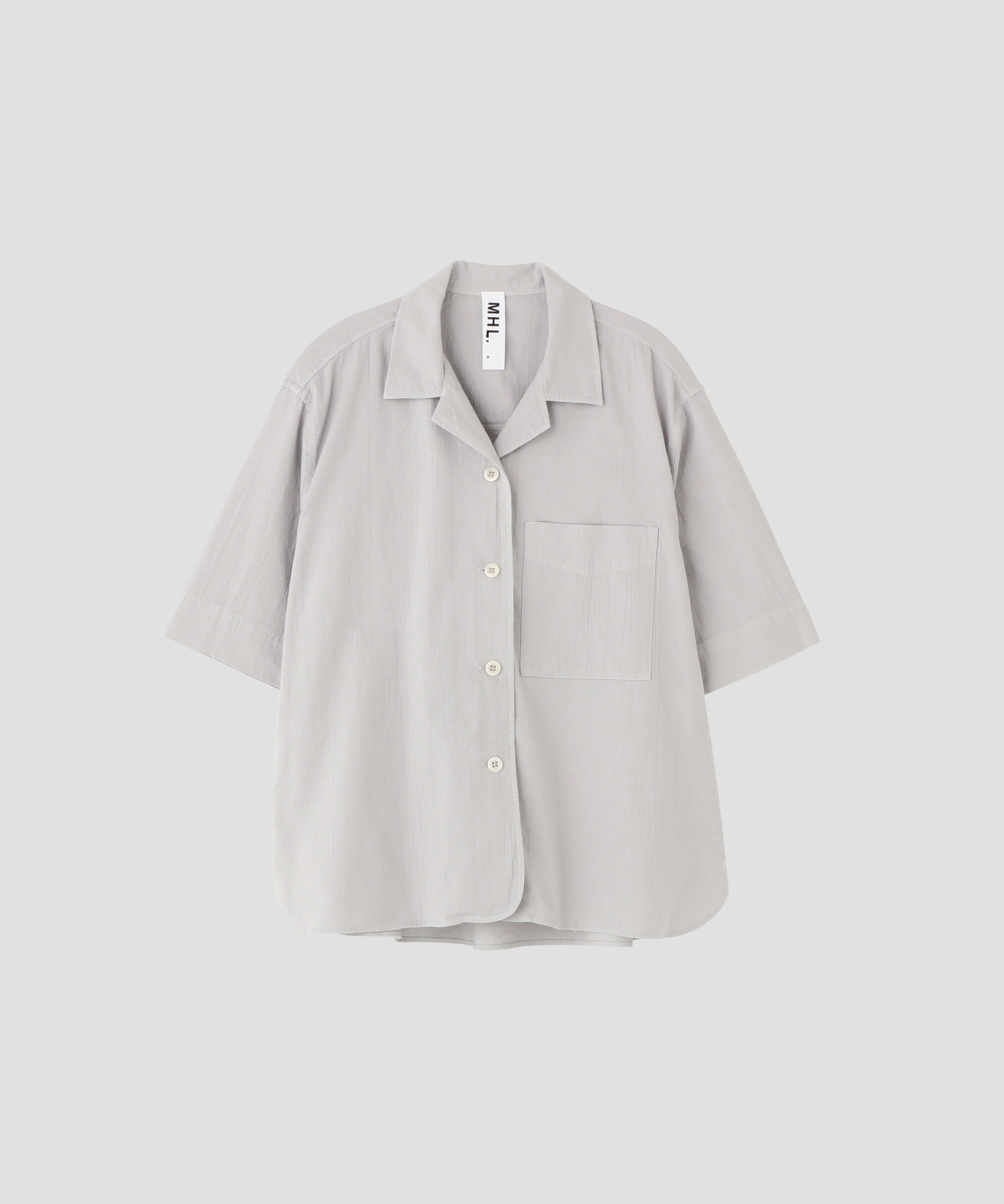 MHL.「GARMENT DYED FINE COTTON OXFORD SHIRT」|シャツ・ブラウス|