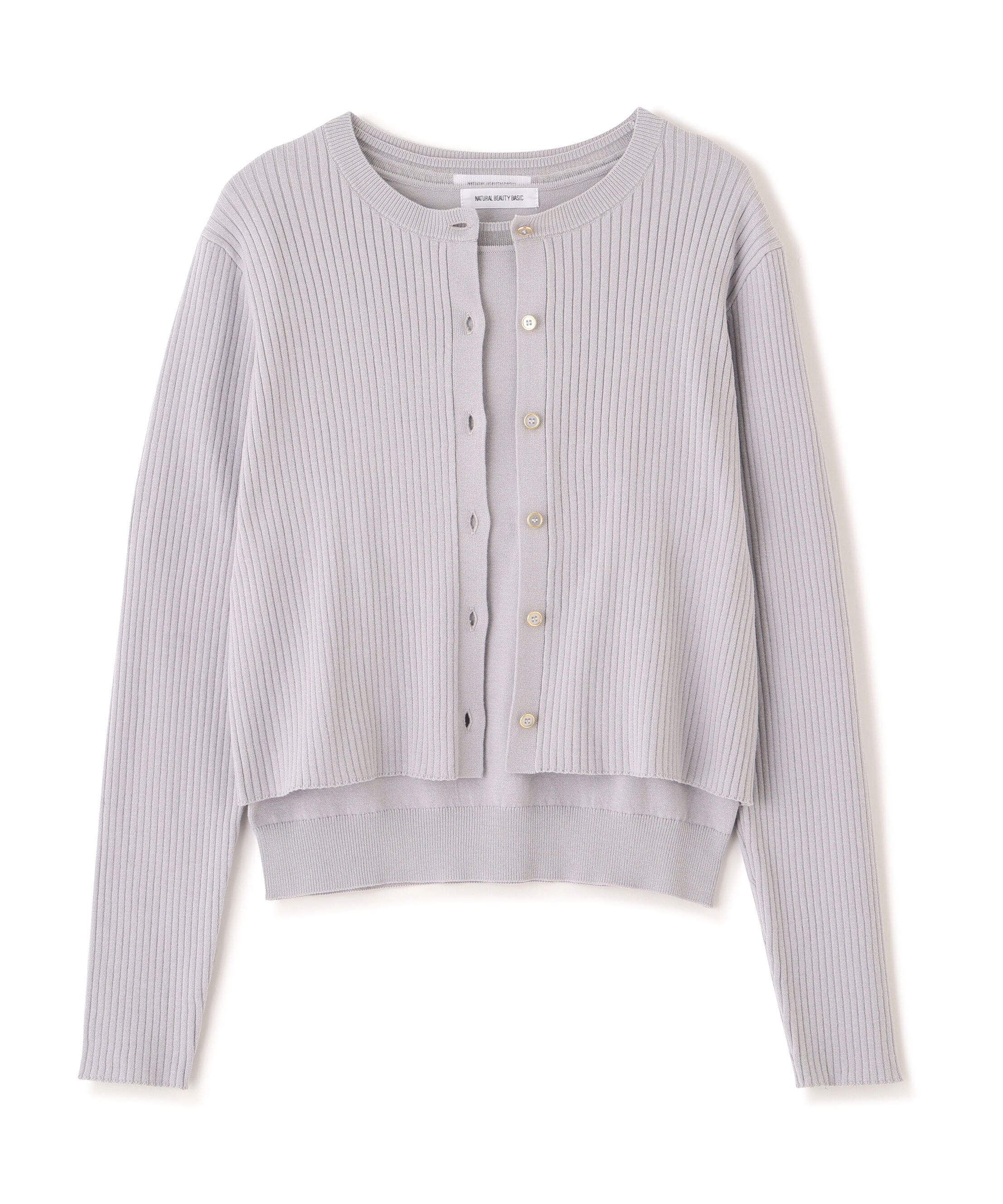  「シアーラインニットアンサンブル」|ニット・セーター|