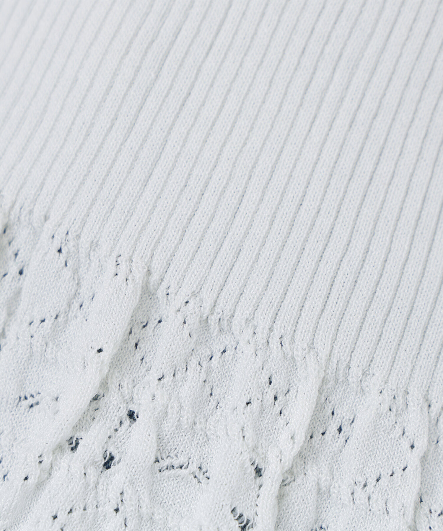  「柄編みフレアスリーブニット」|ニット・セーター|